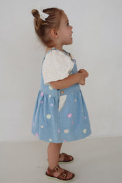 Fairy Bread Overall Dress