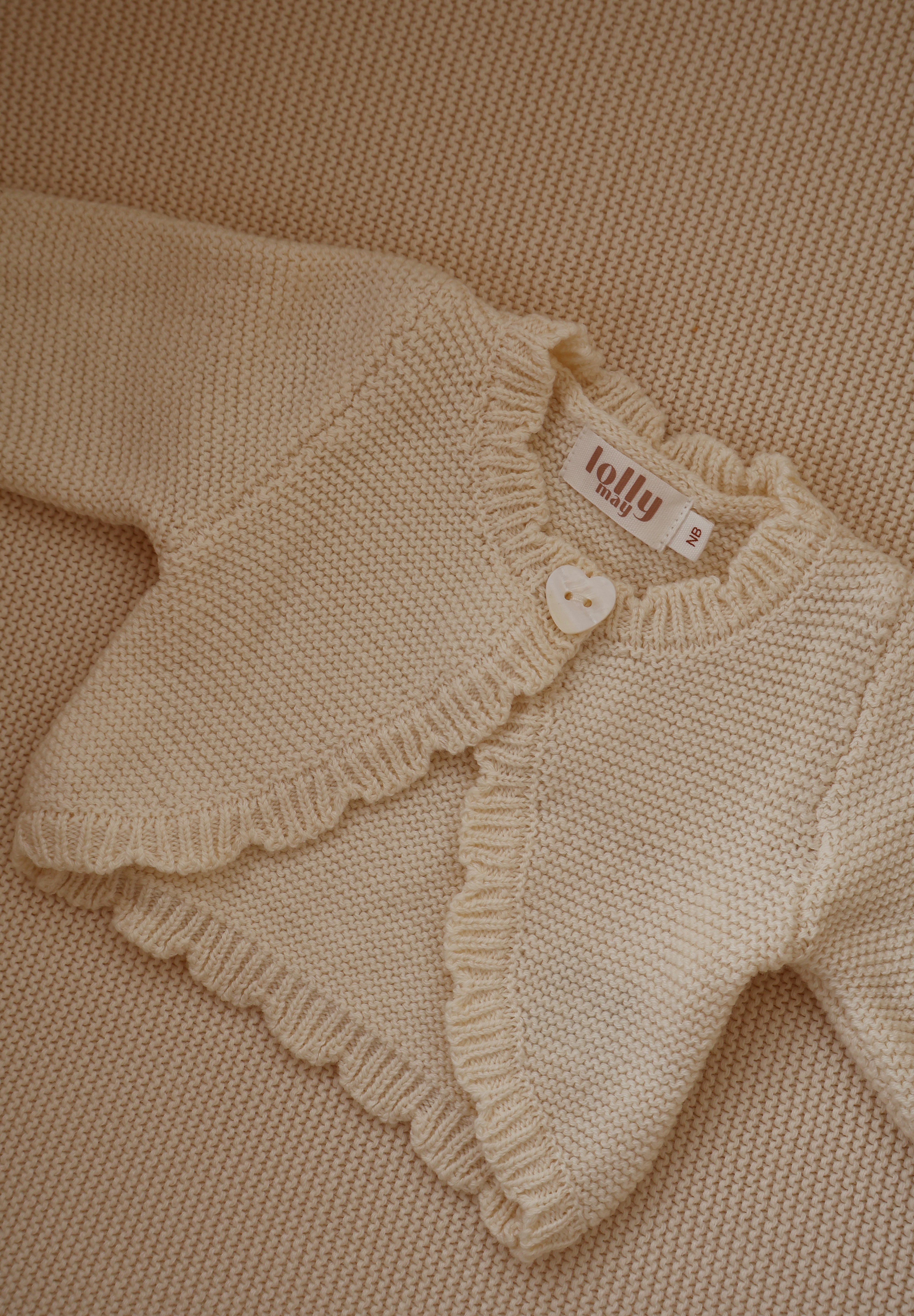 Cream Cardigan Newborn Bundle