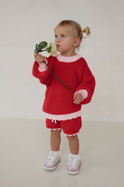 Raspberry Knit Set