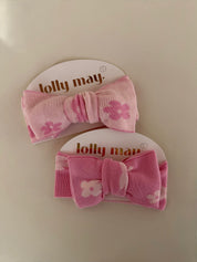 Pink Petal Head Bow