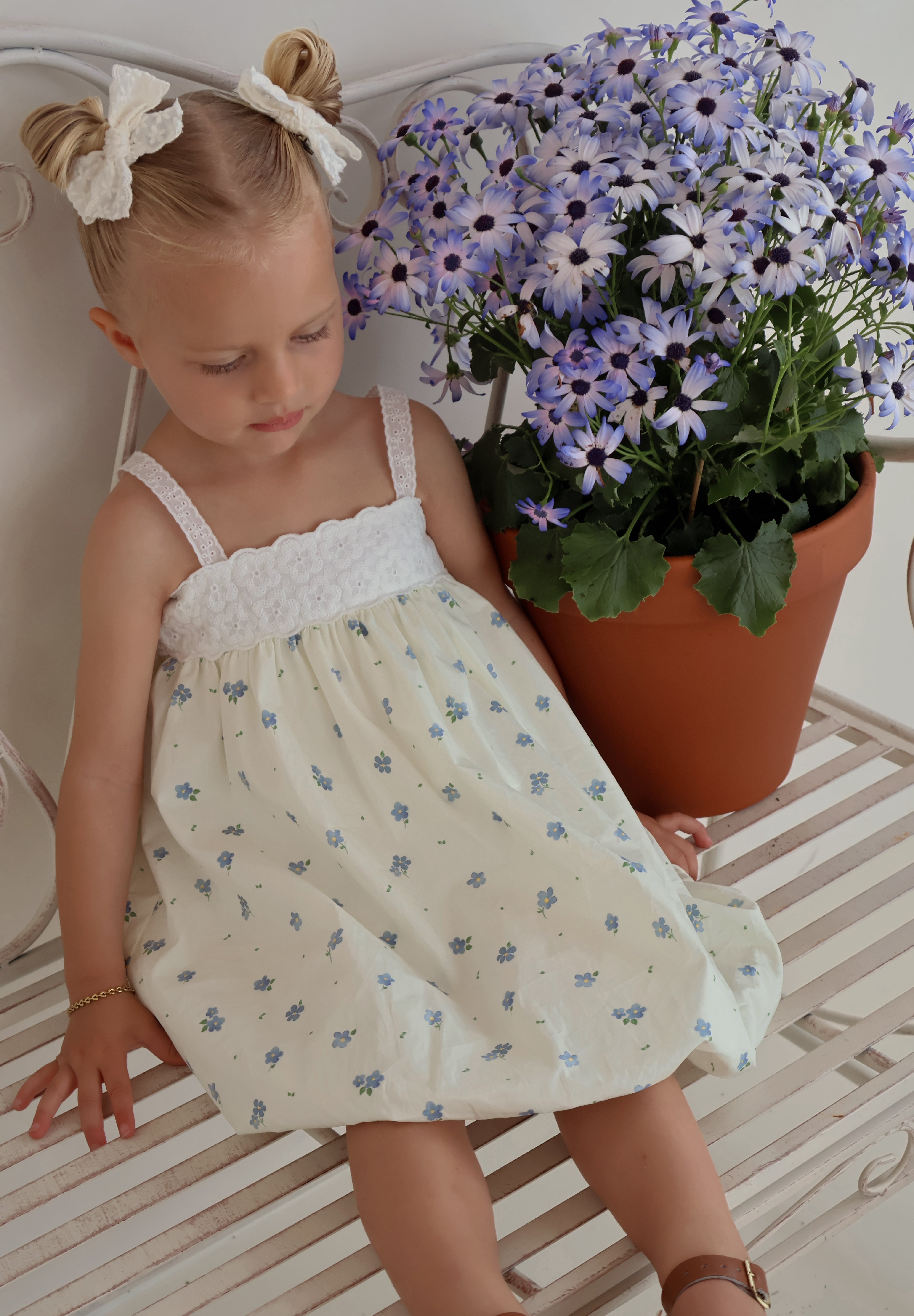 Bluebell Posy Bubble Dress