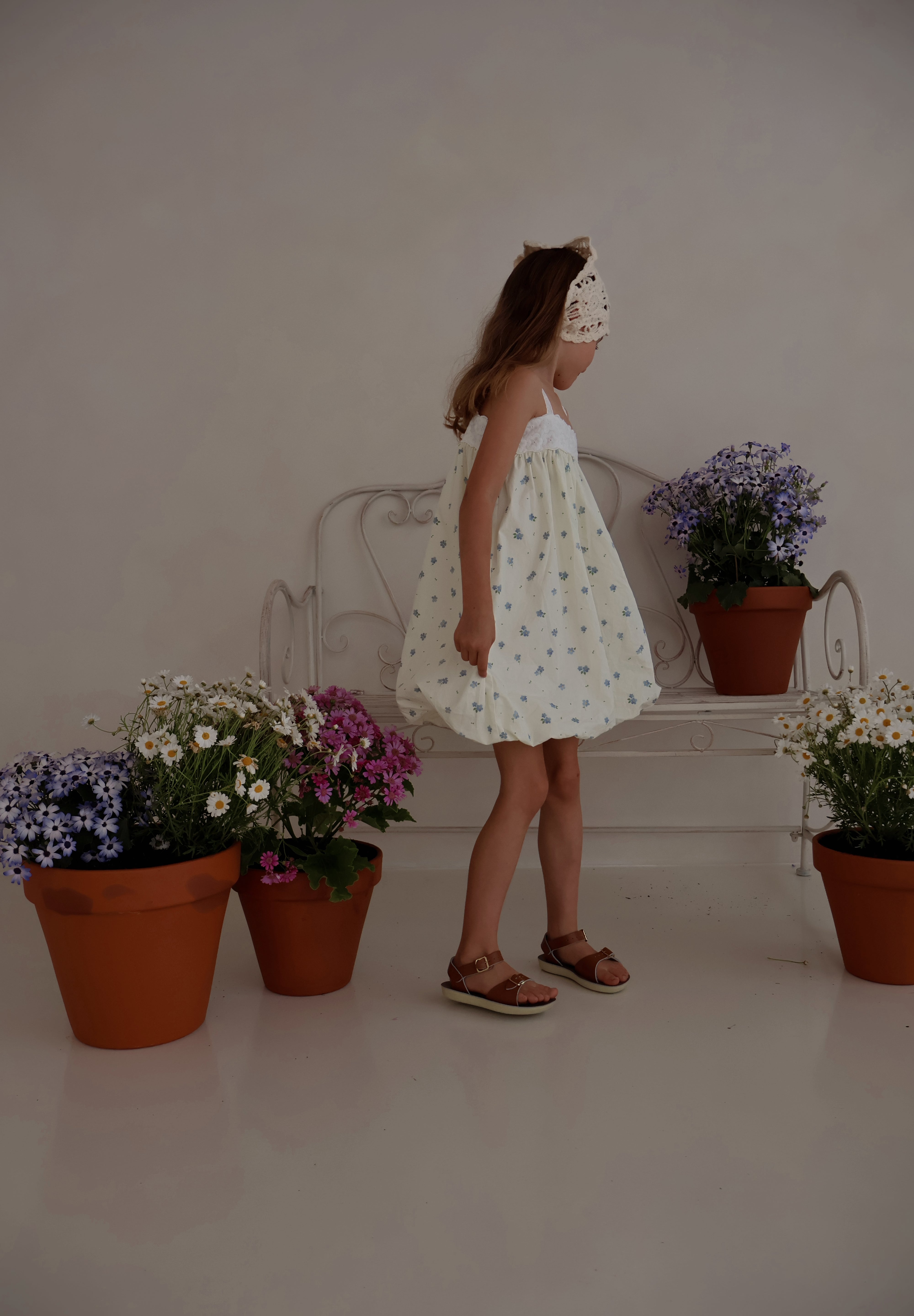 Bluebell Posy Bubble Dress