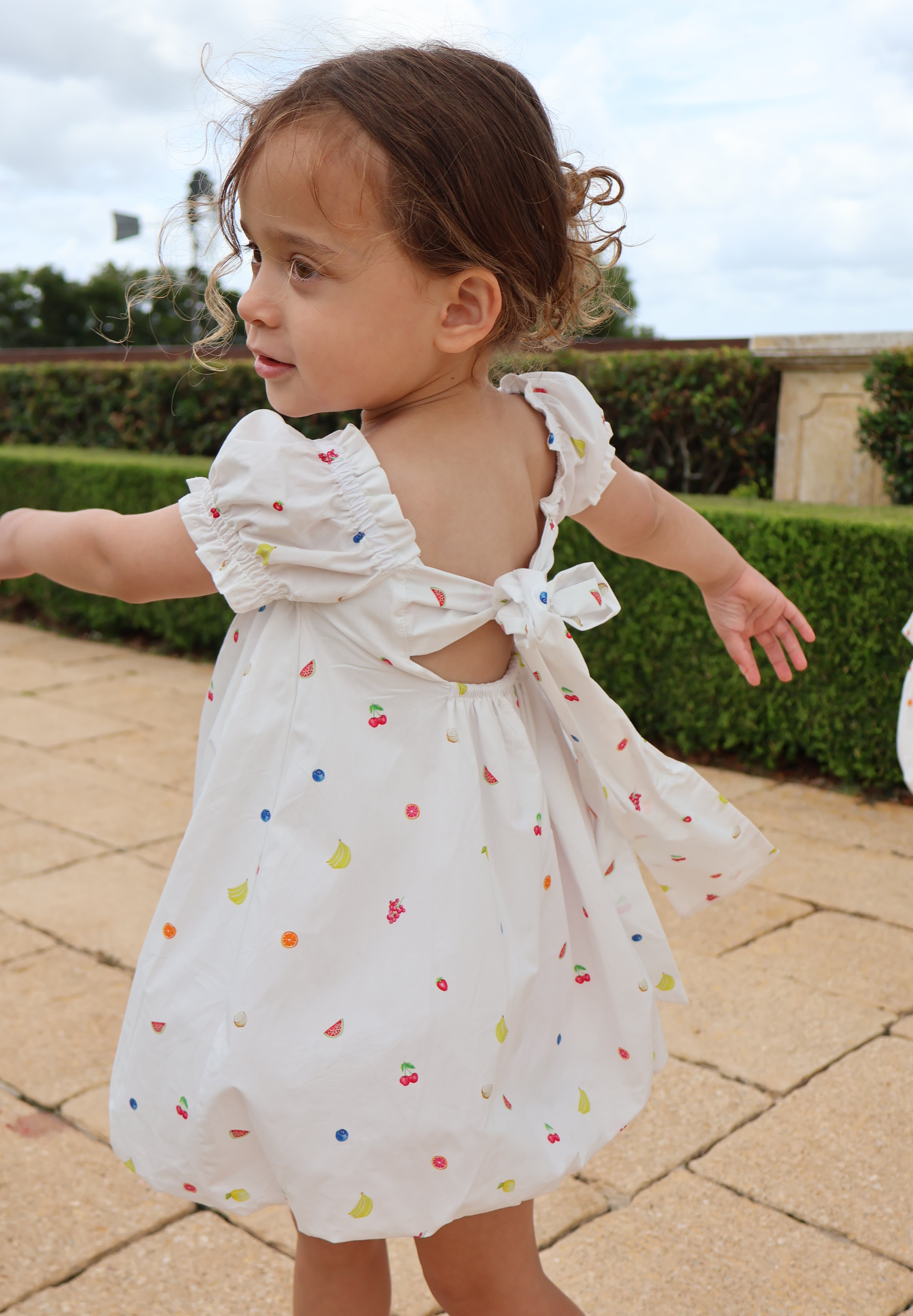 Tutti Frutti Puff Dress