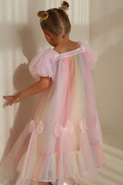 Rainbow Gown Dress