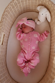 Pink Petal Head Bow
