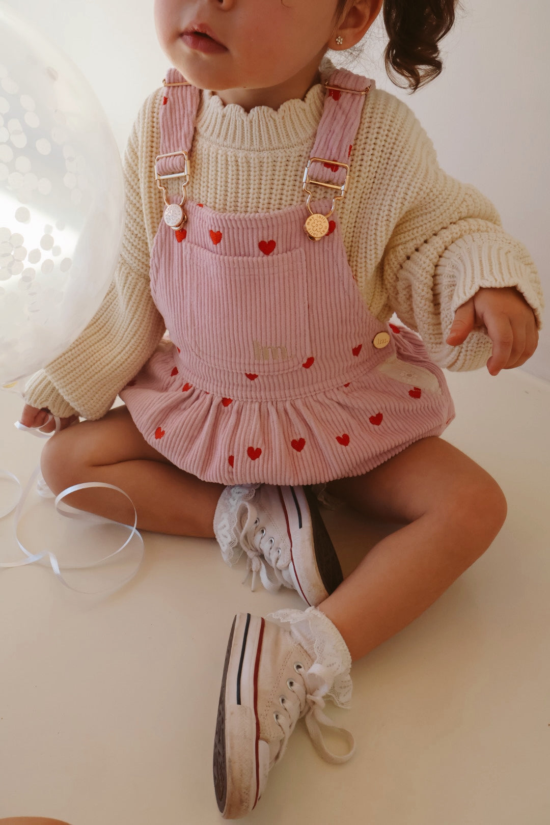 Love Letter Bubble Overalls