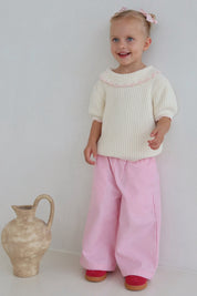 Pink Stripe Pants