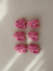 Pink Petal Booties