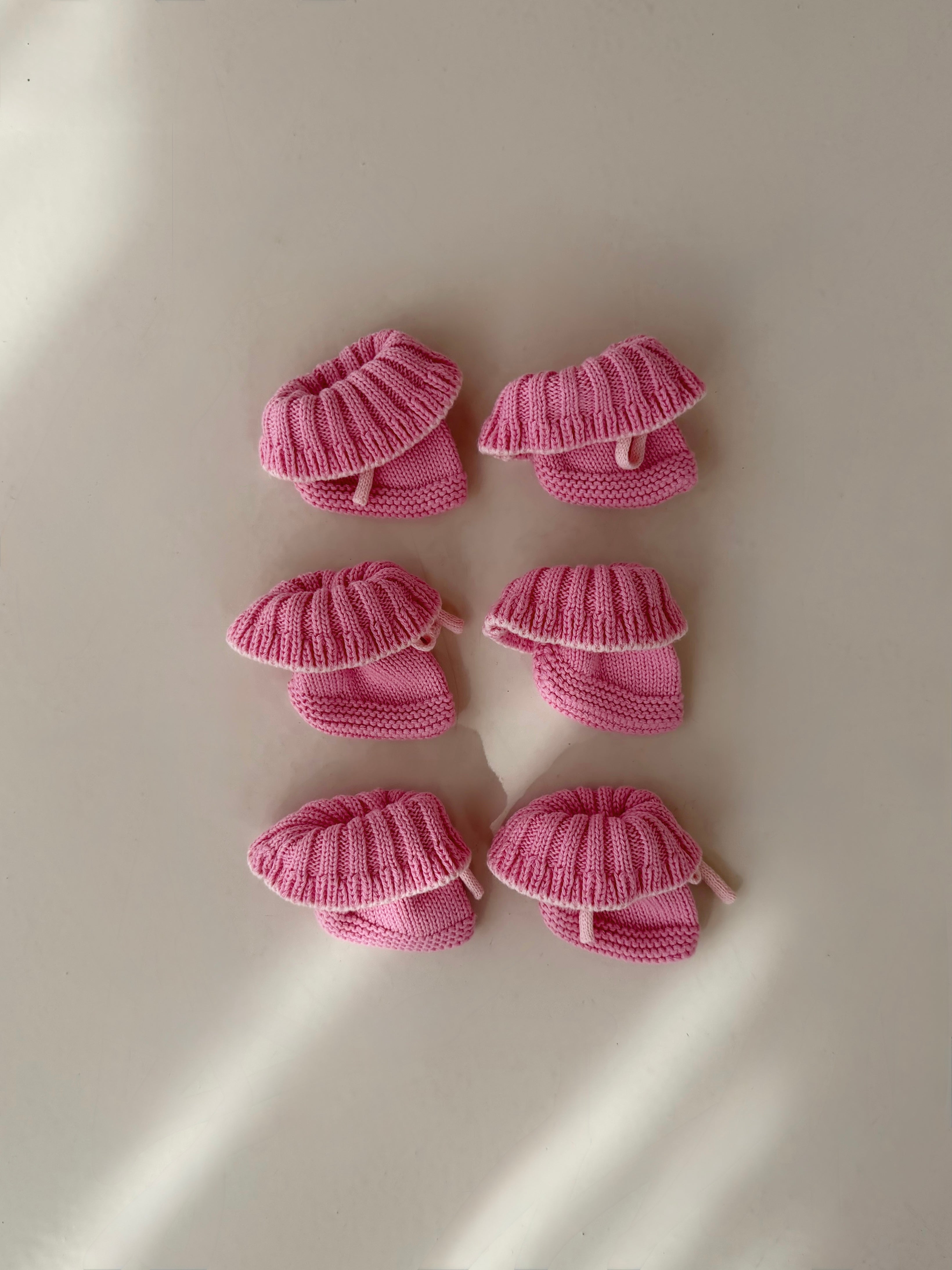 Pink Petal Booties