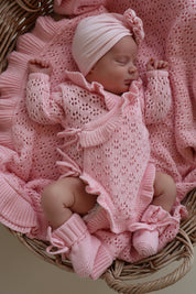 Ballet Wrap Knit Romper