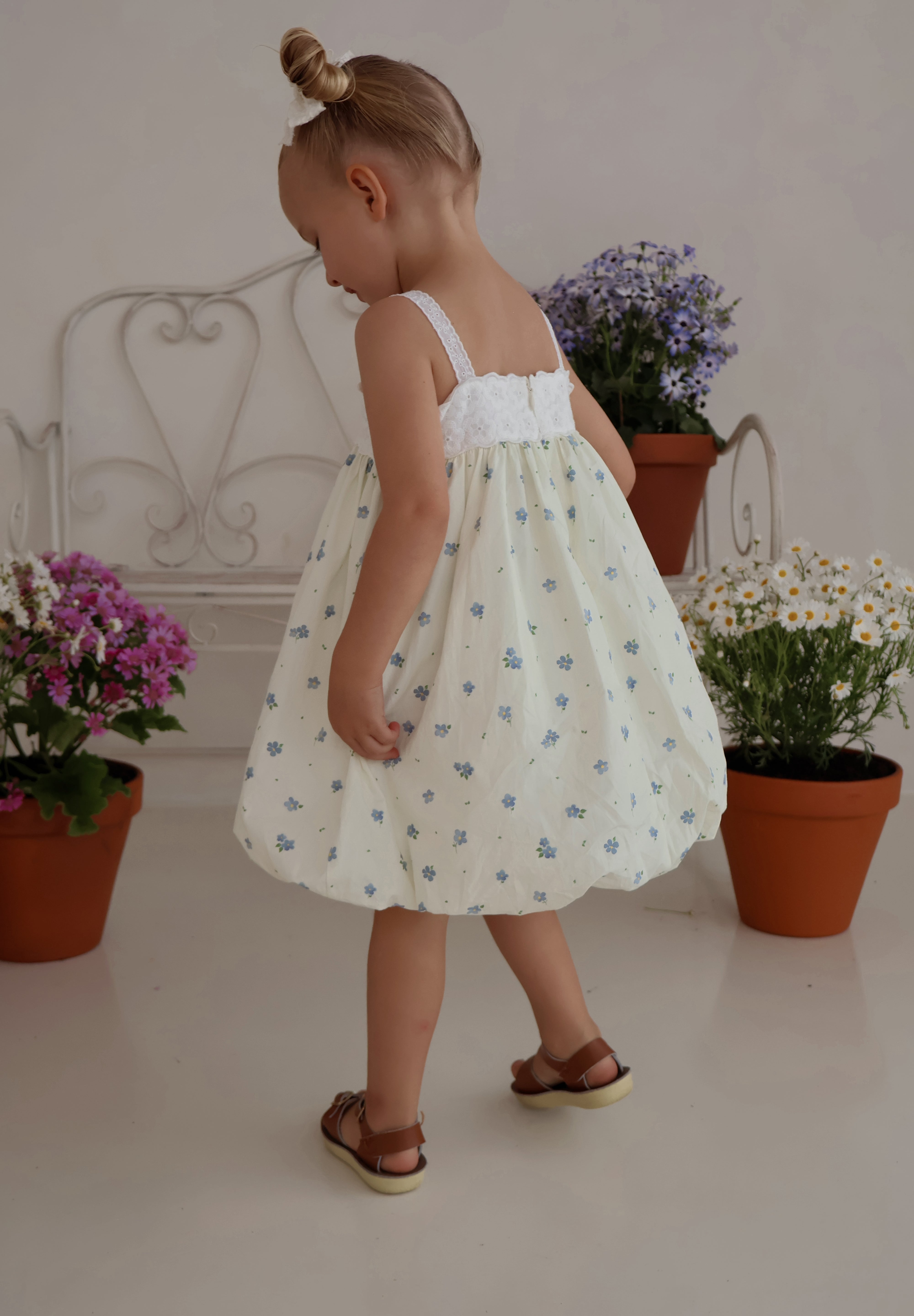 Bluebell Posy Bubble Dress