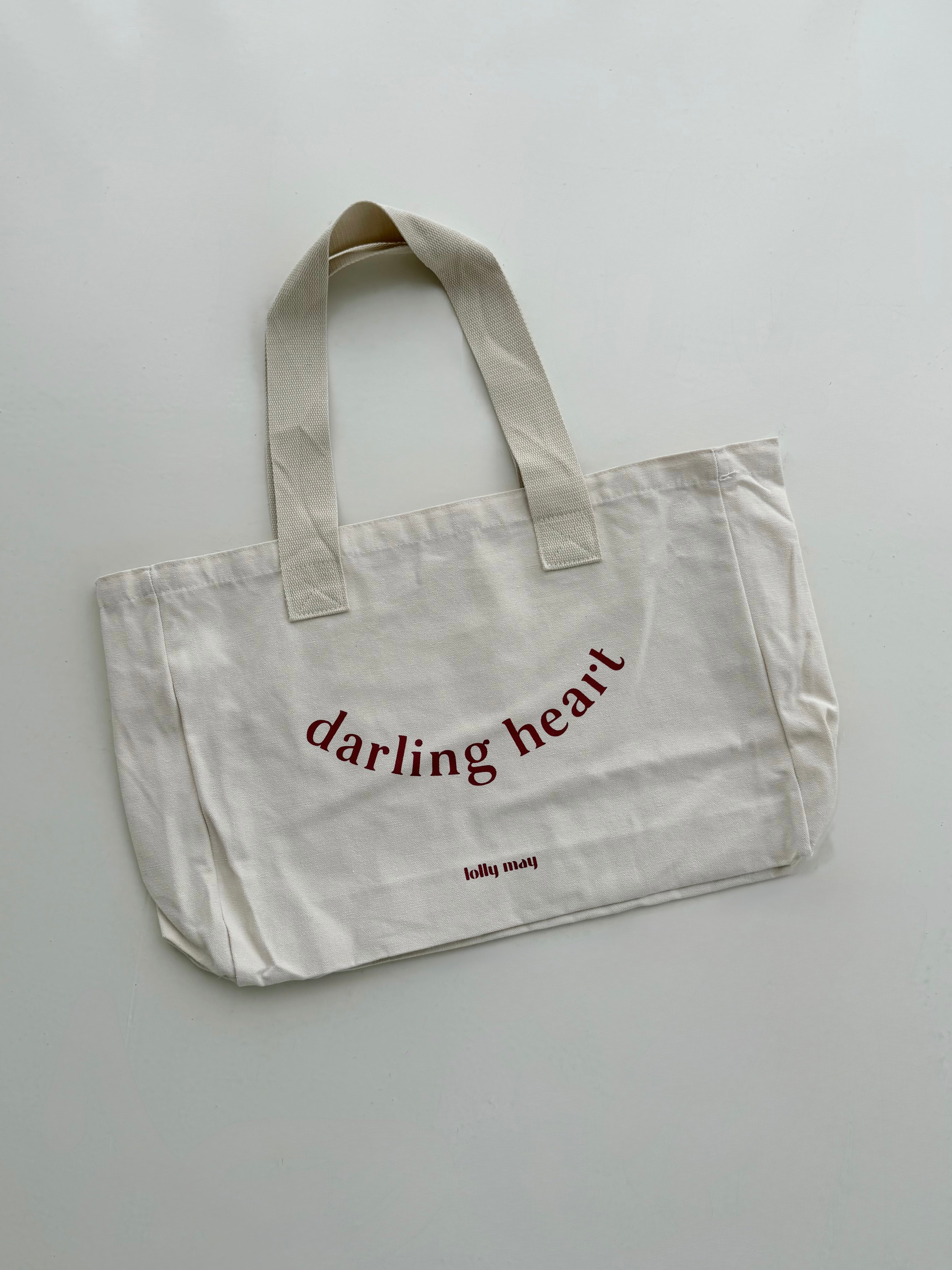 Darling Heart Tote Bag