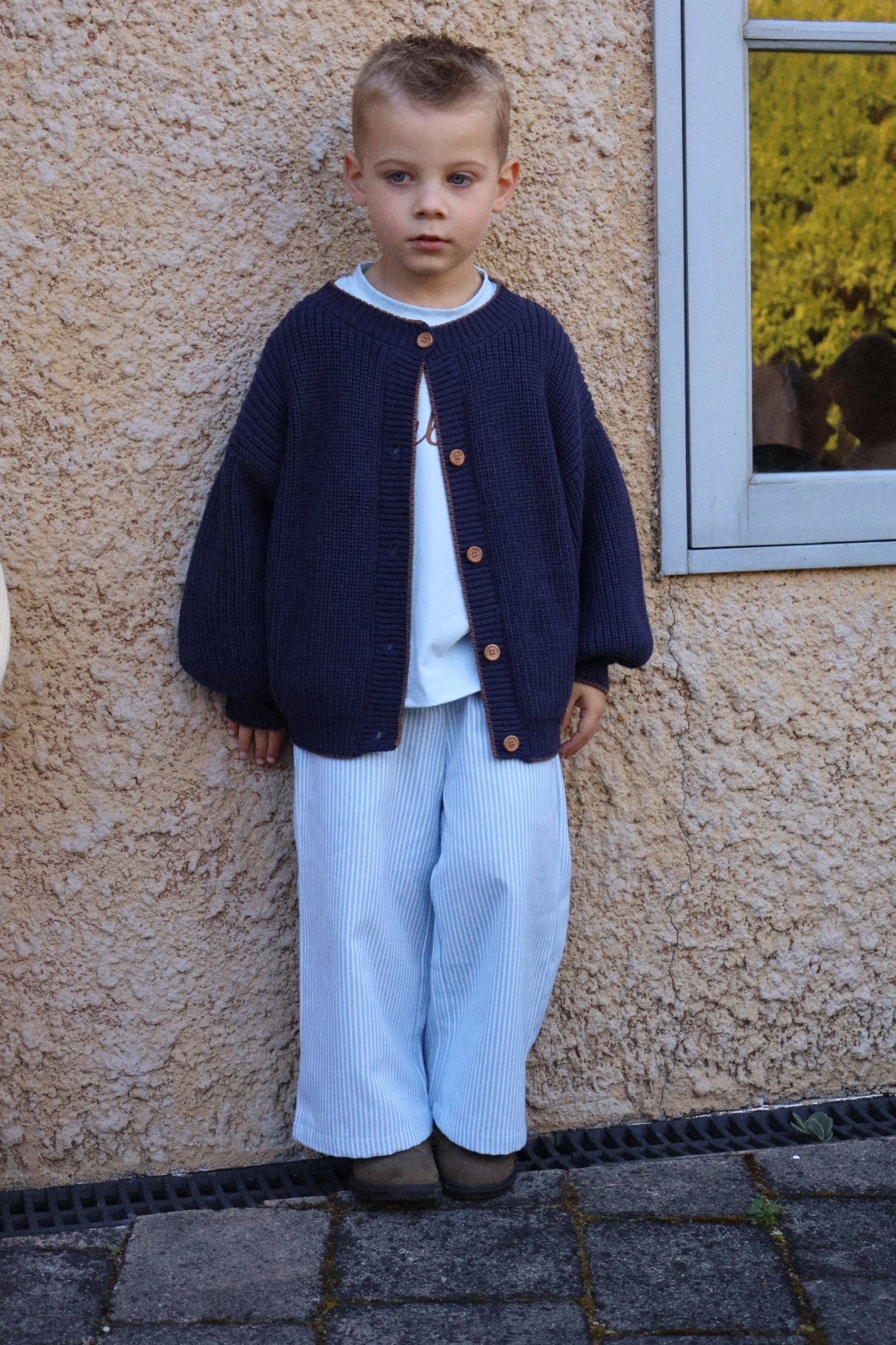 Blue Stripe Pants
