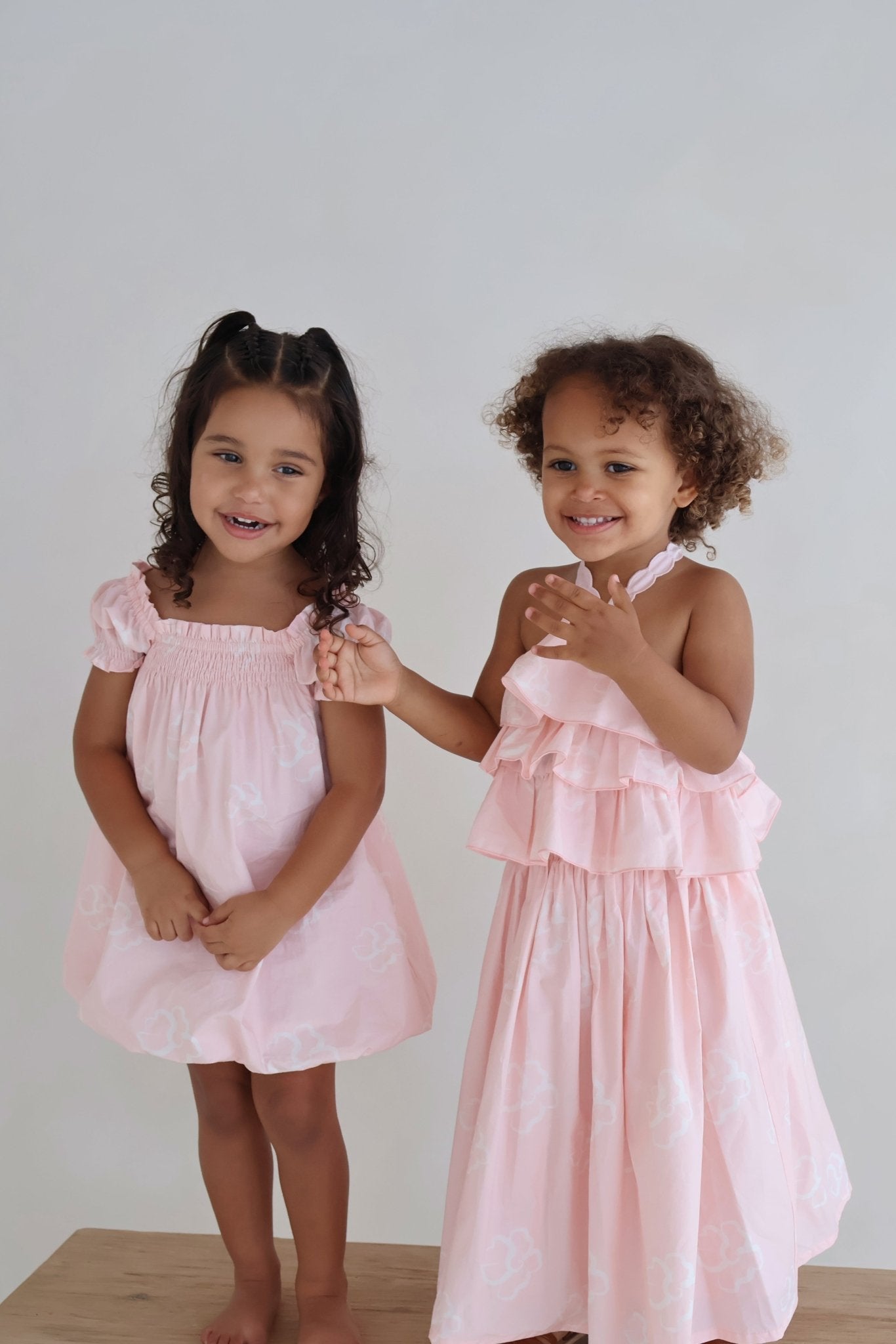 Hibiscus Puff dress