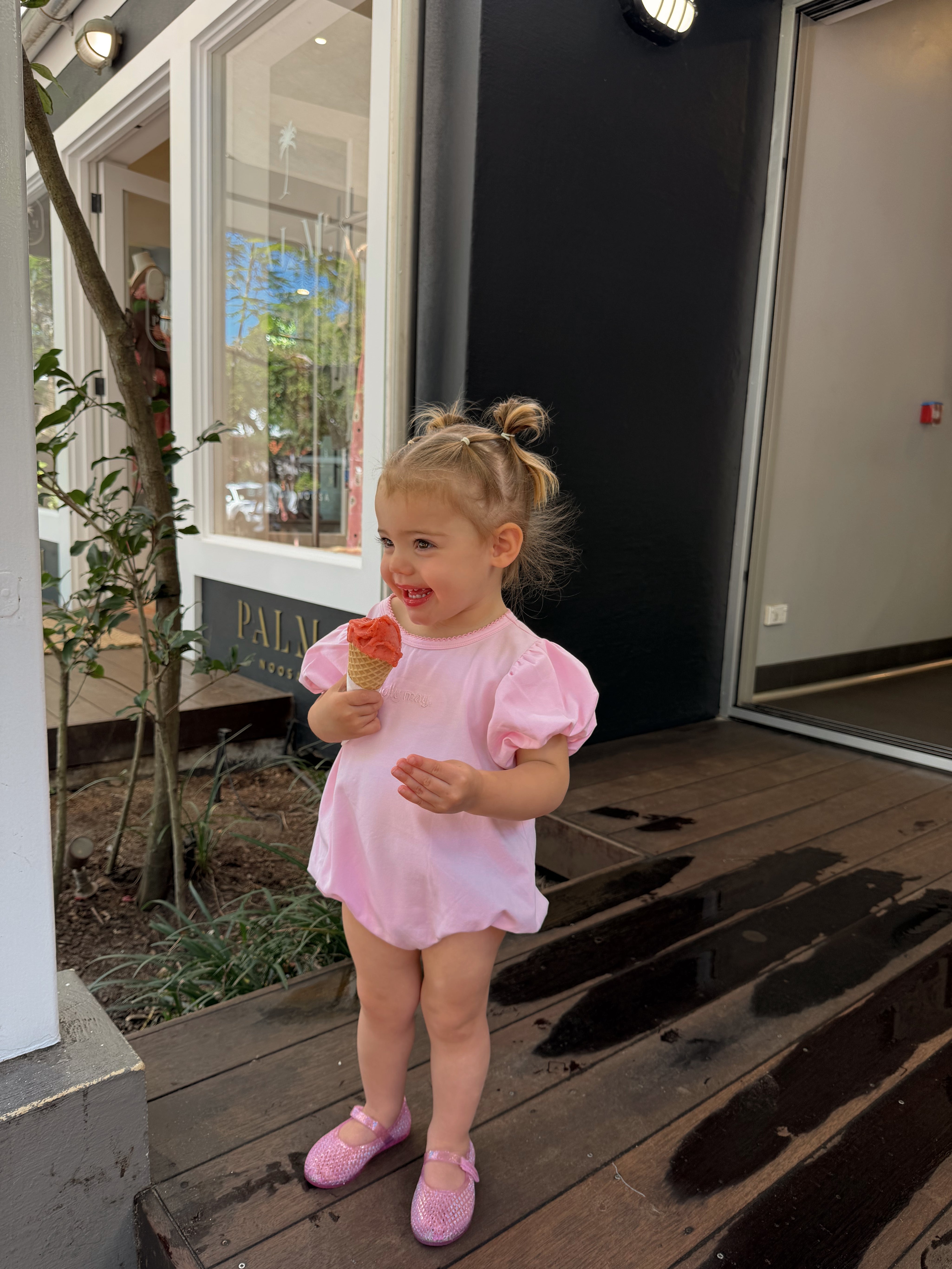 T-shirt Puff Romper
