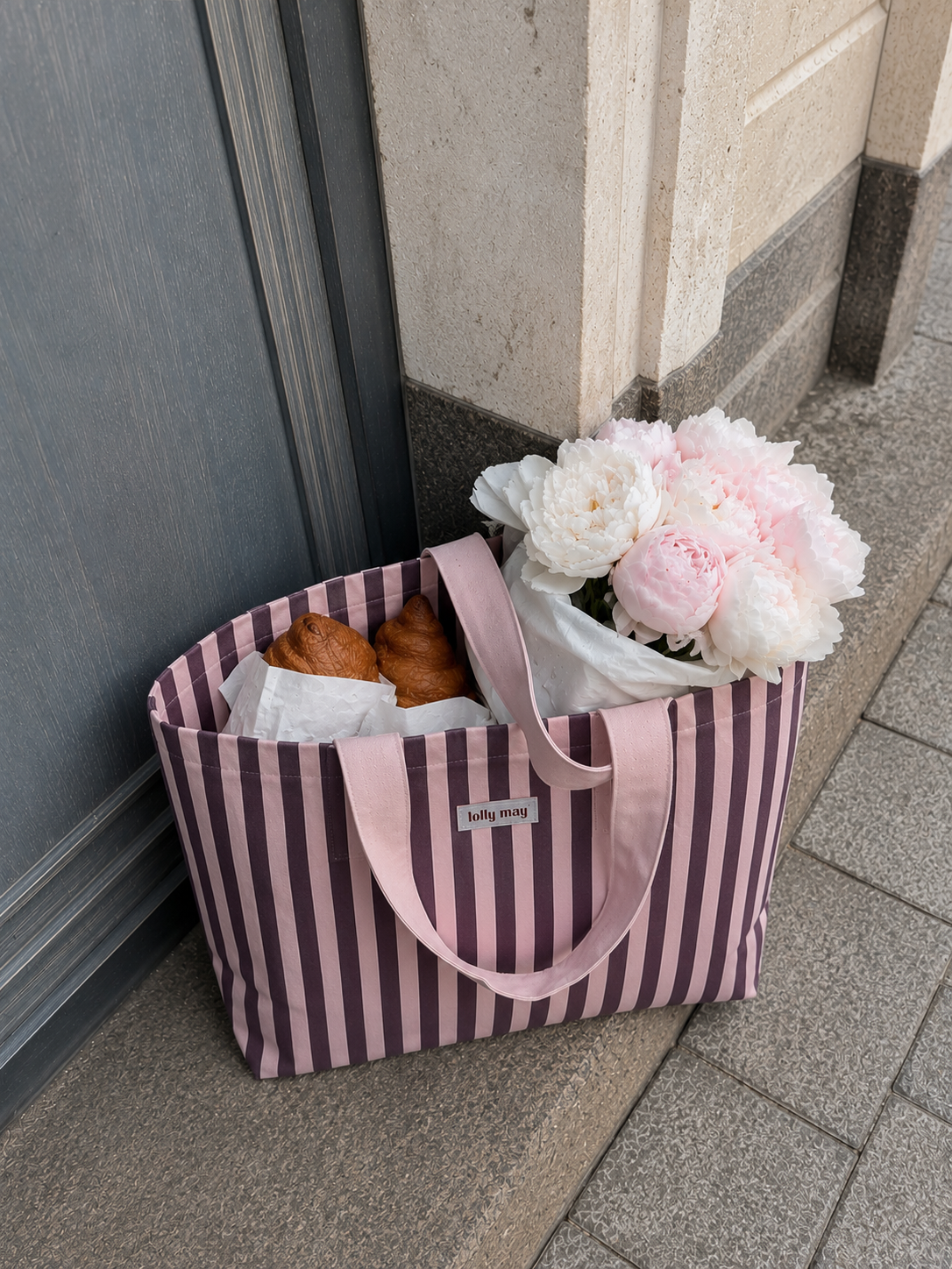 Stripe Tote Bag