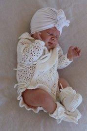 Cloud Wrap Knit Romper