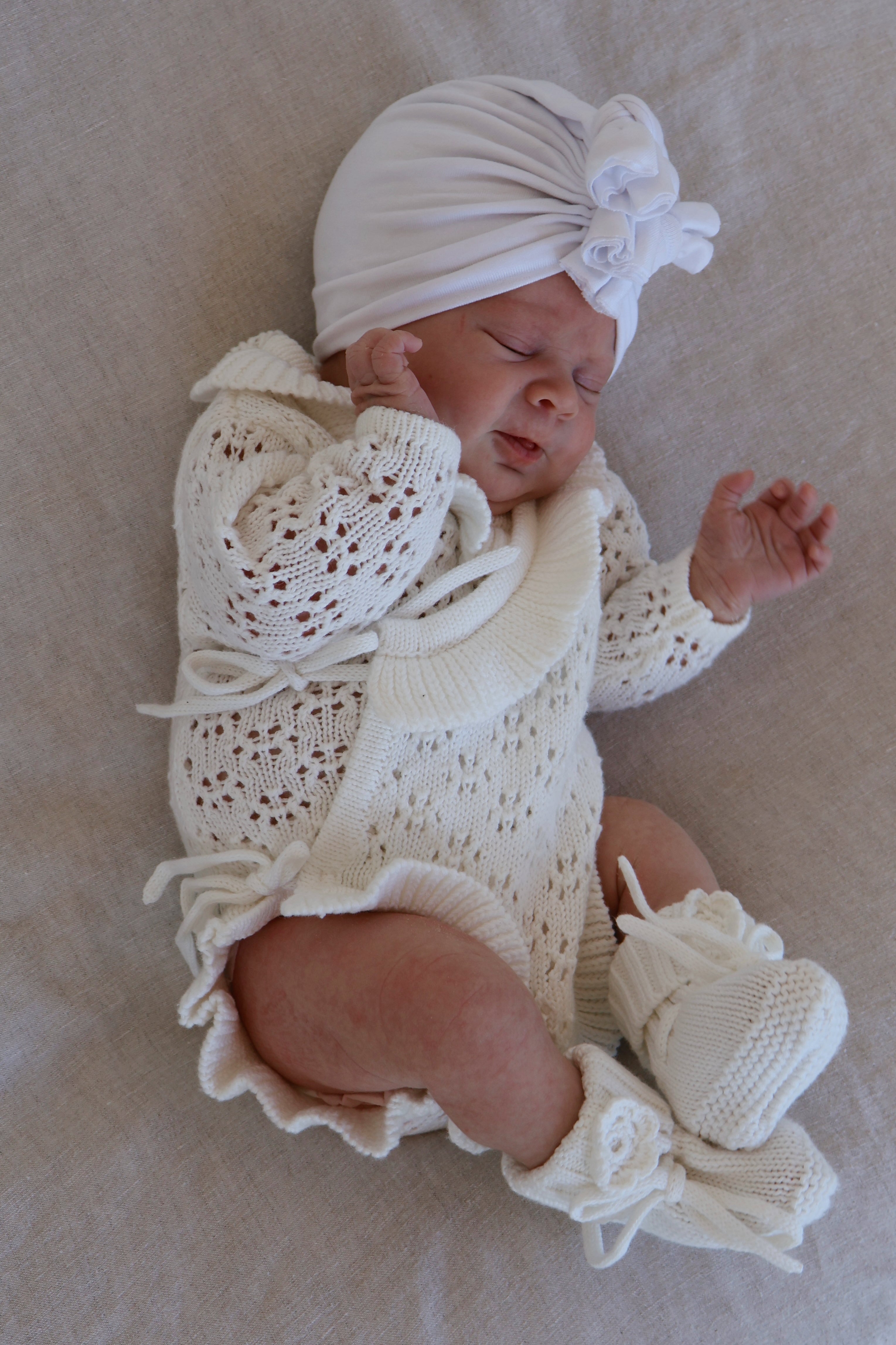 Cloud Wrap Knit Romper