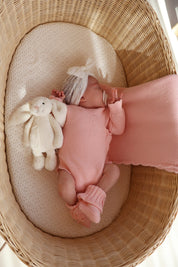 Baby Pink Newborn Romper