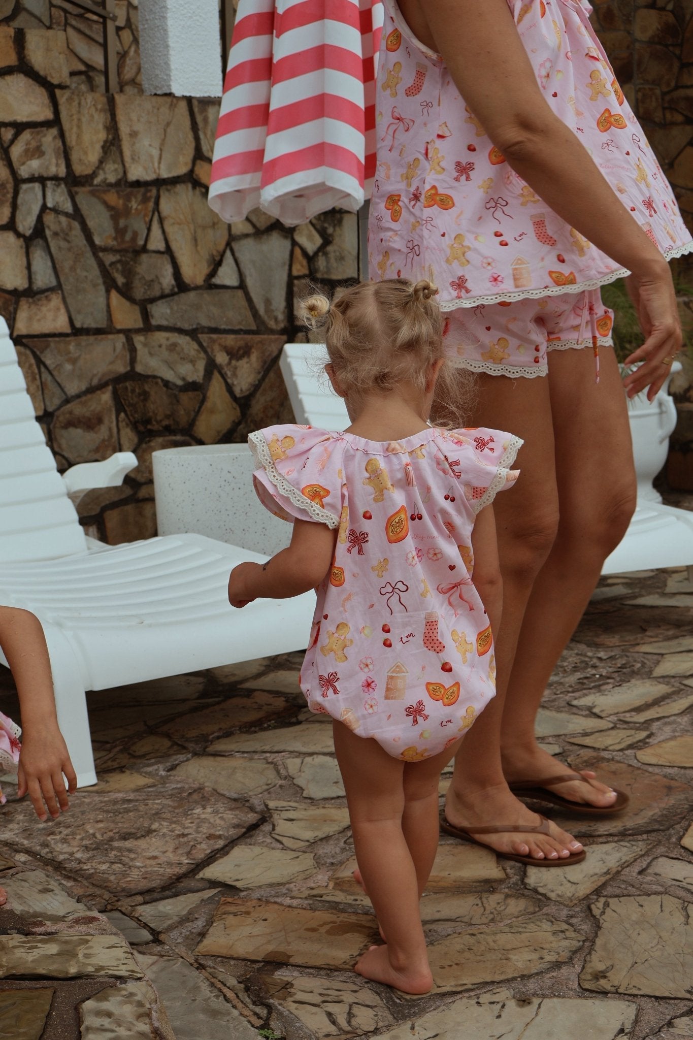 Baby Gingerbread Romper