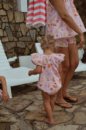 Baby Gingerbread Romper