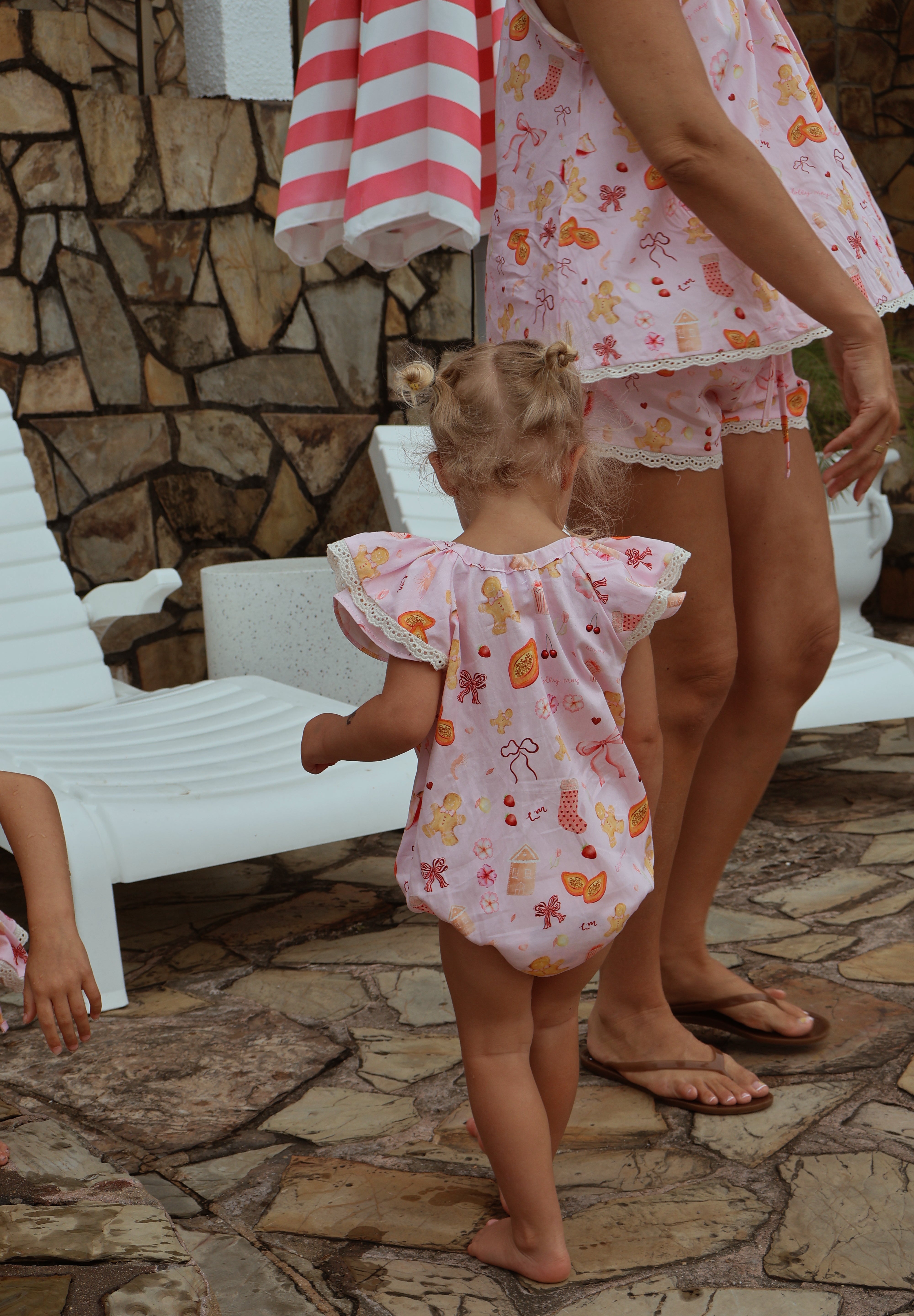 Baby Gingerbread Romper