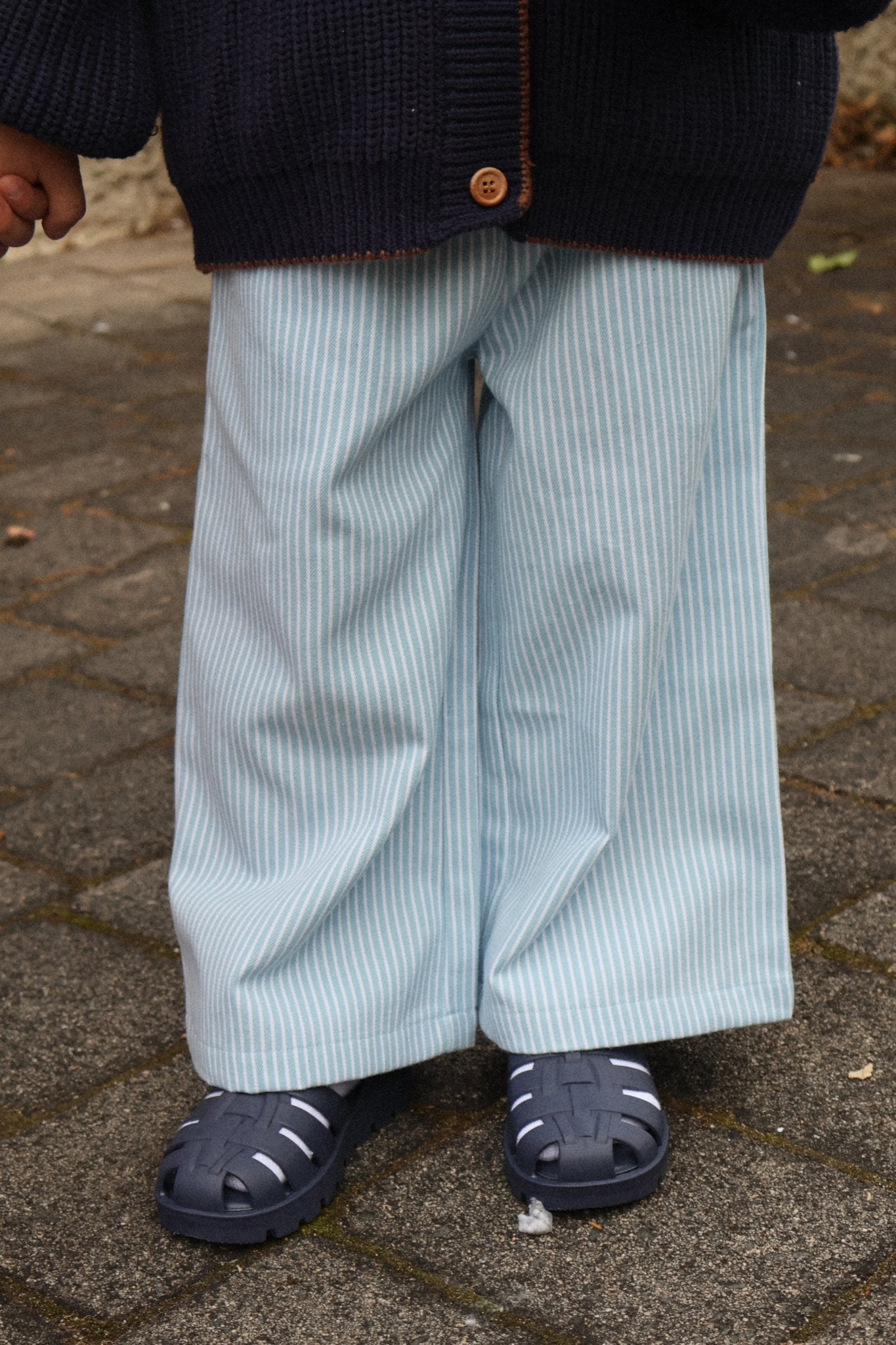 Blue Stripe Pants