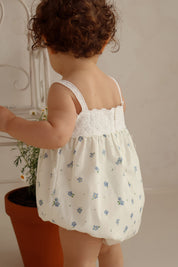 Bluebell Posy Bubble Romper