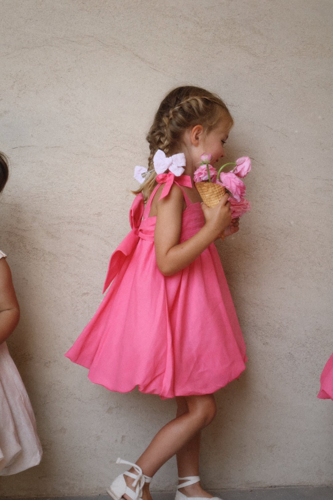Raspberry Linen Dress Lolly May Raspberry Linen Dress Lolly May
