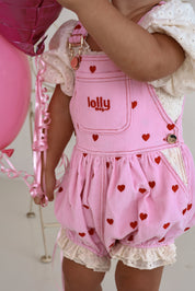 Sweetheart Bubble Overalls