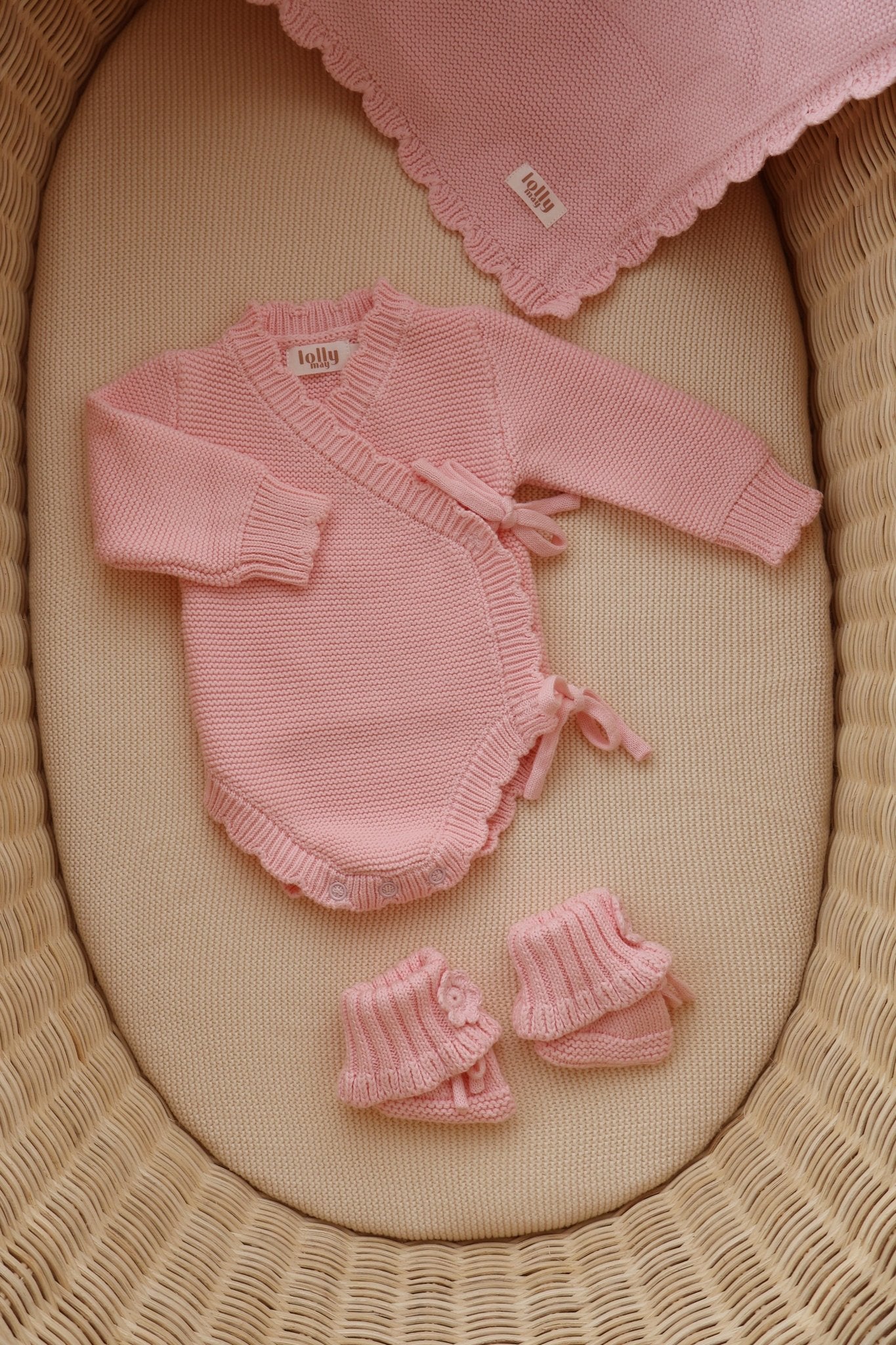 Baby Pink Booties