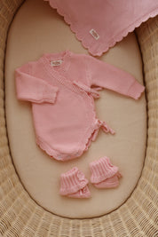 Baby Pink Newborn Romper