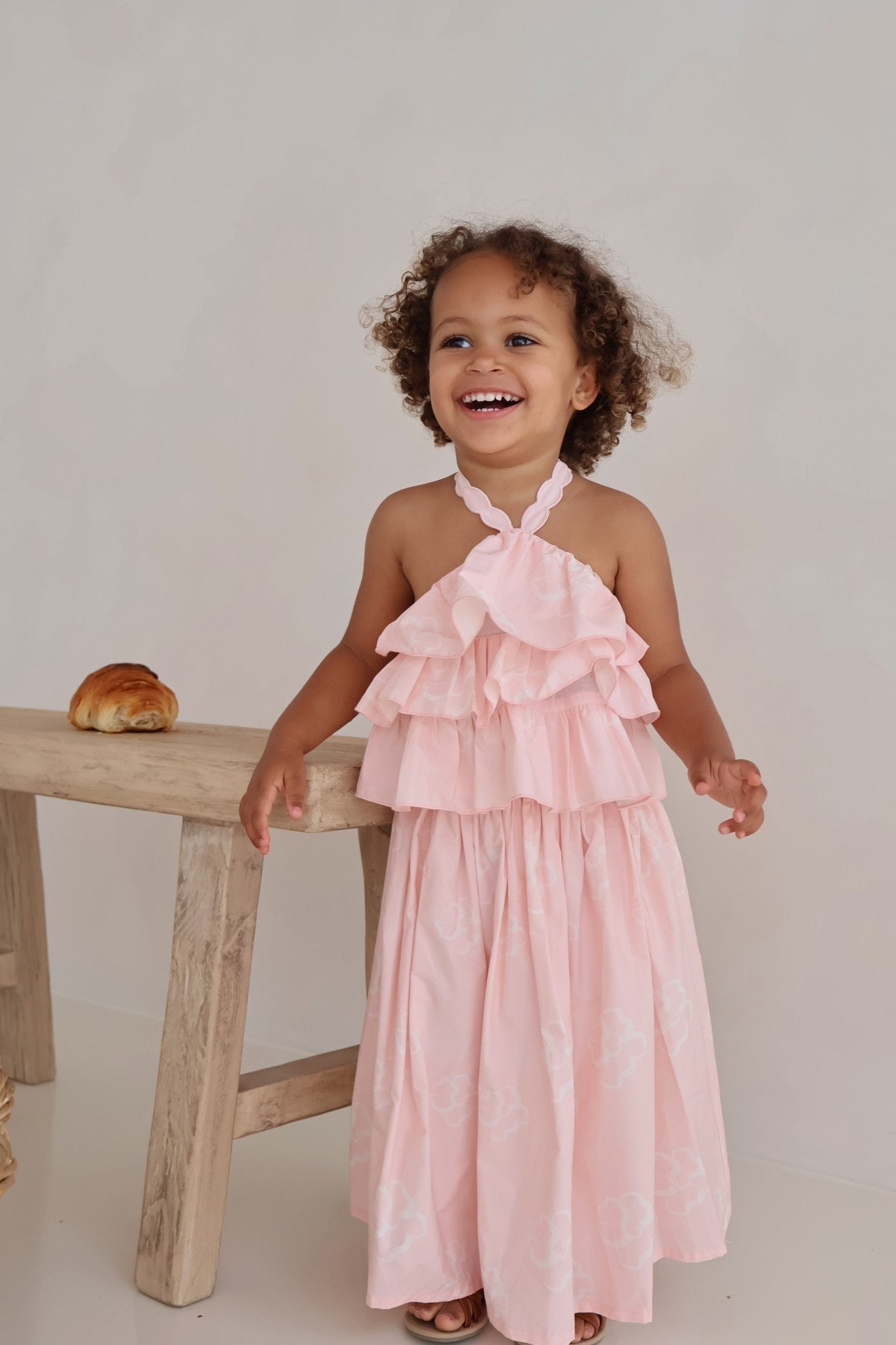 Pink Hibiscus Skirt