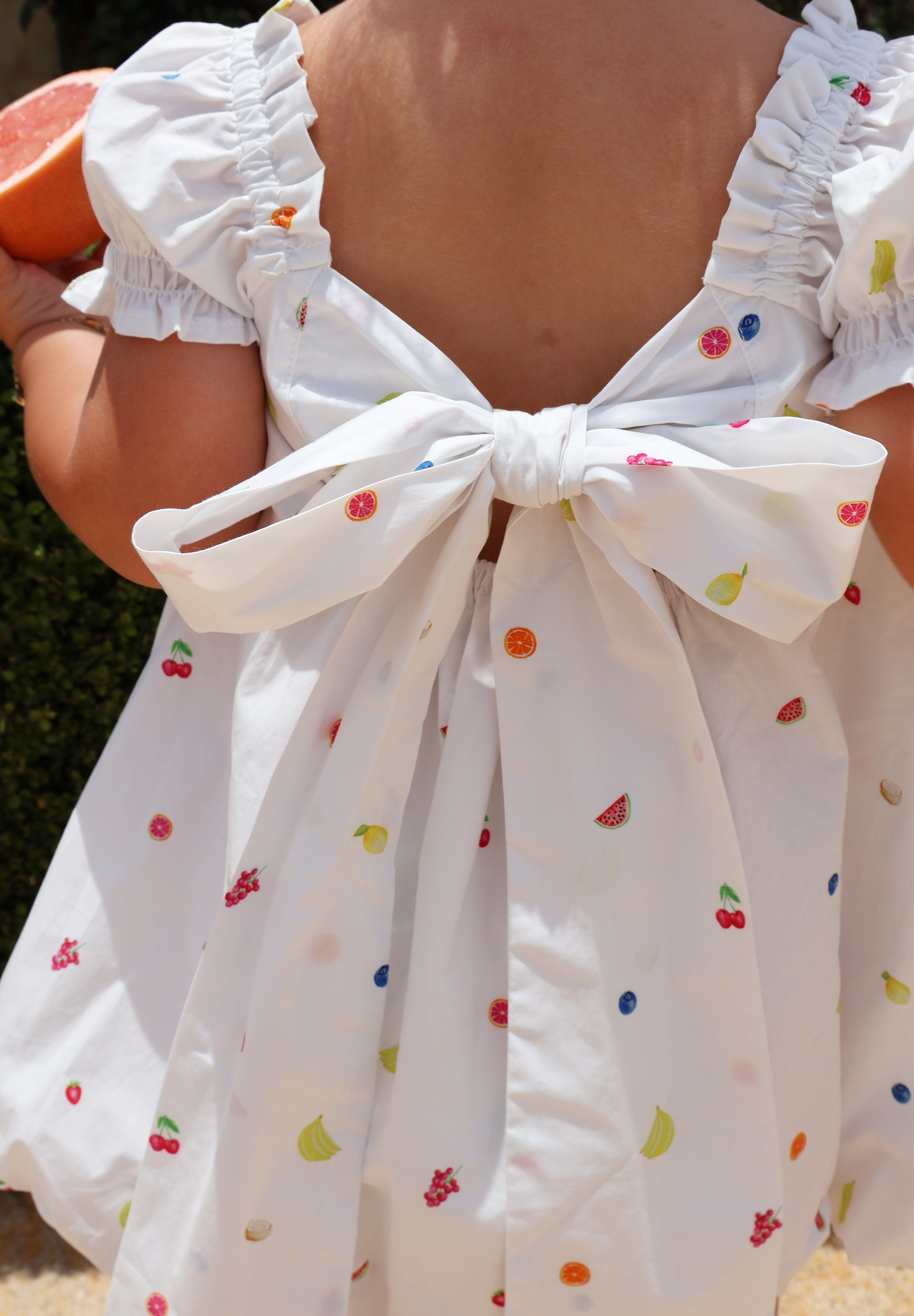 Tutti Frutti Puff Dress