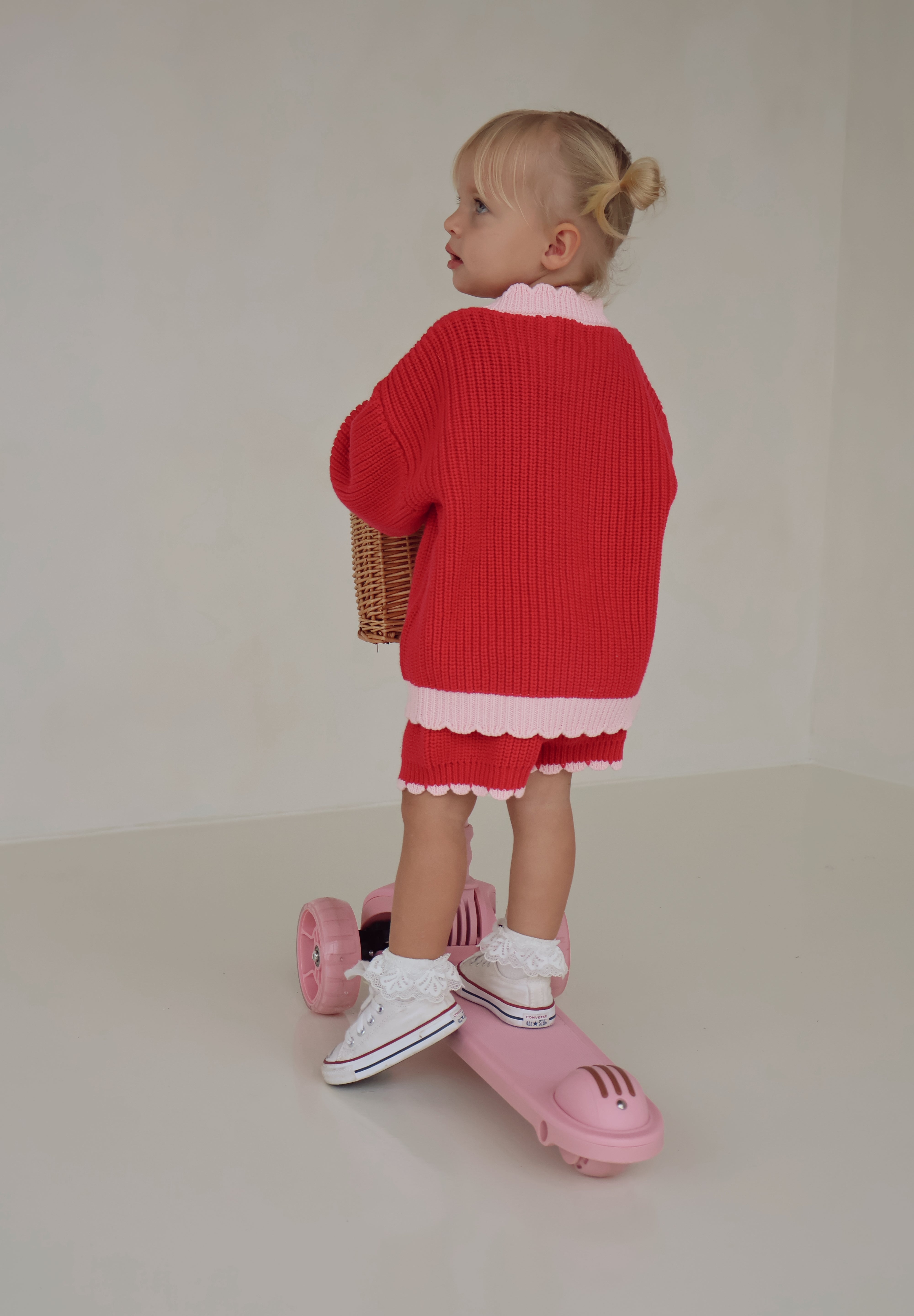 Raspberry Knit Set