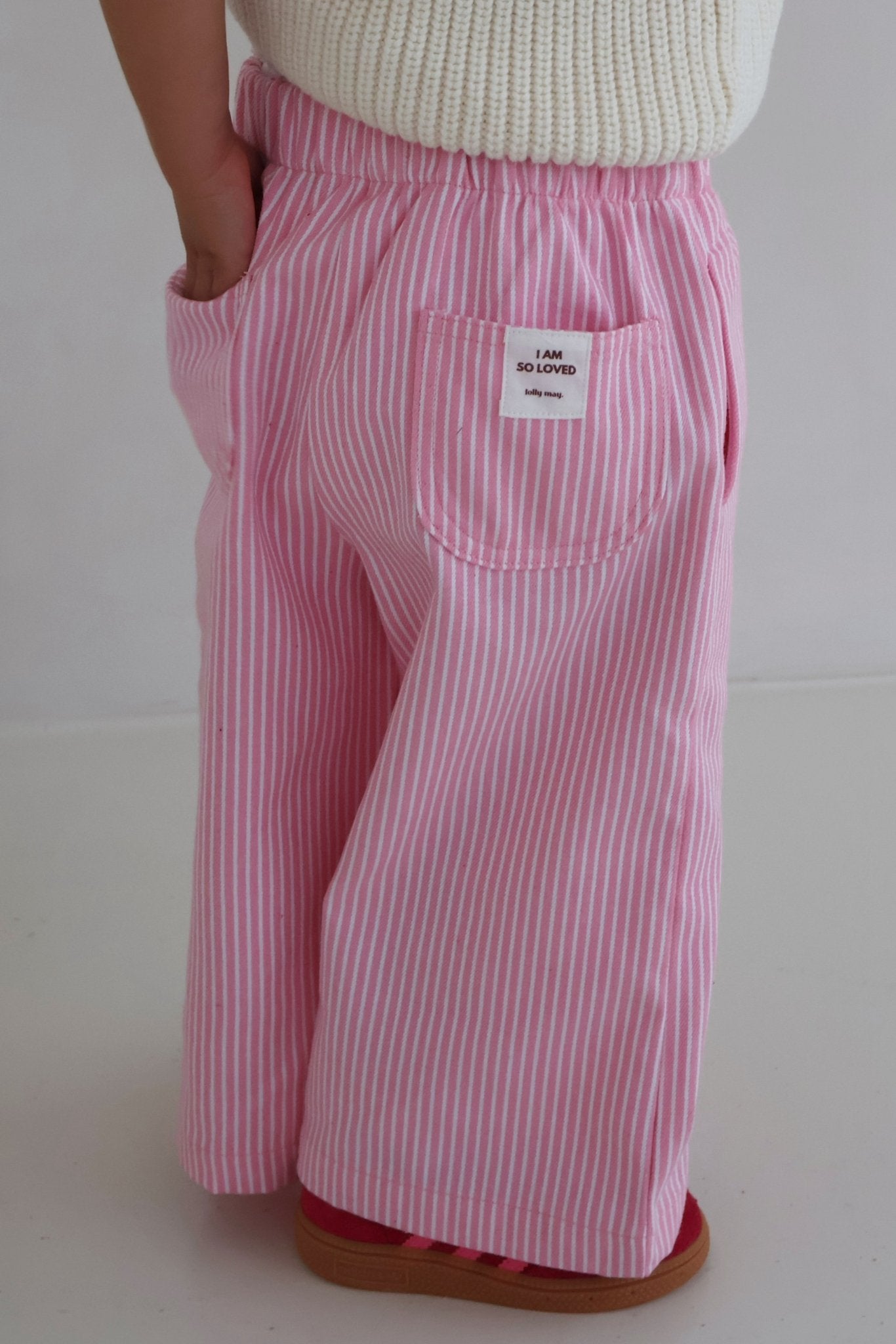Pink Stripe Pants