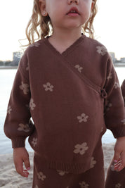 Hot Choc Knit Wrap