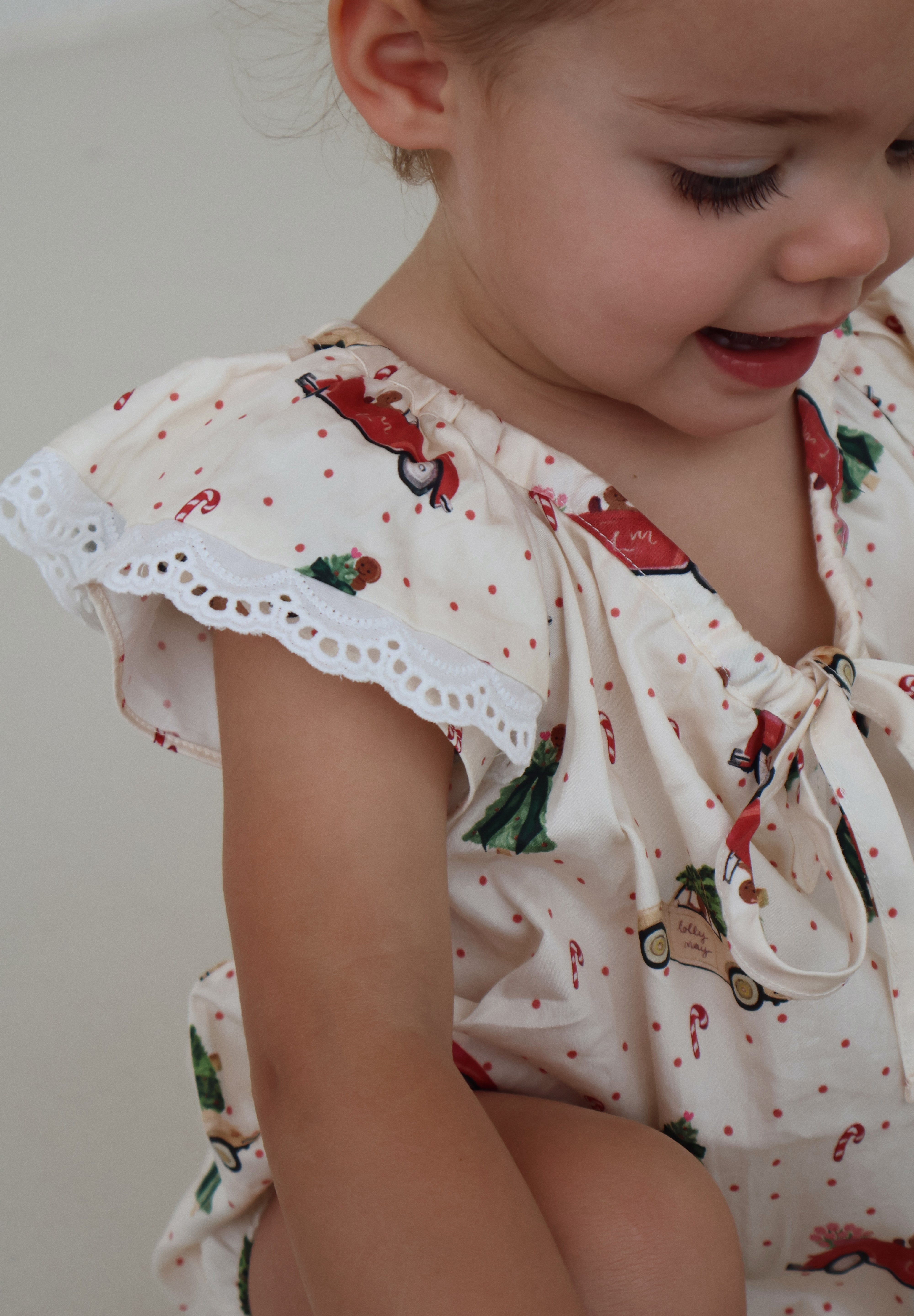 Gingy Puff Romper