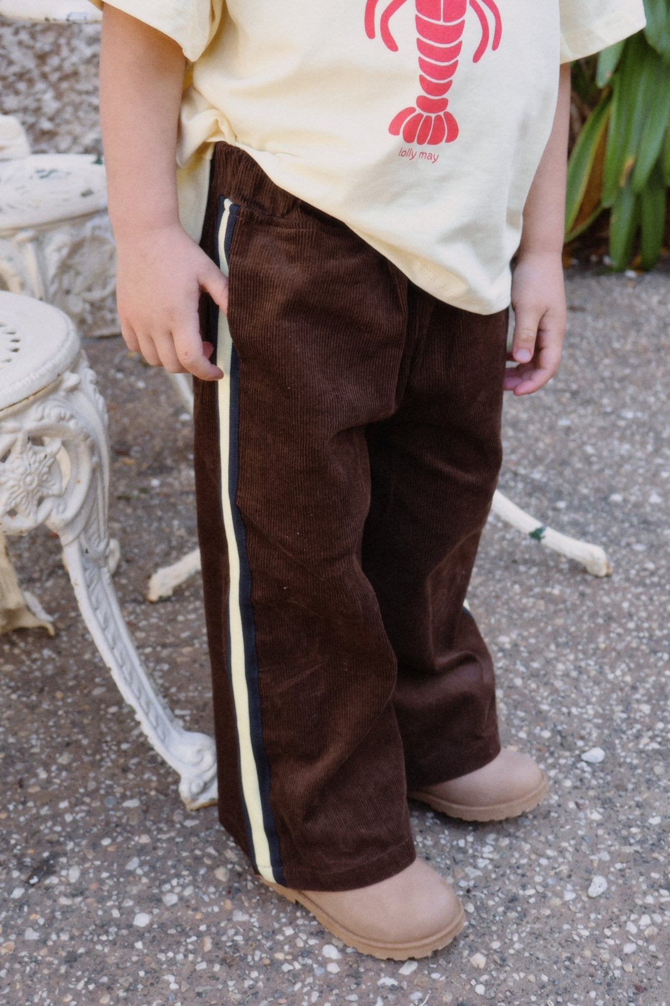 Cord Stripe Pants