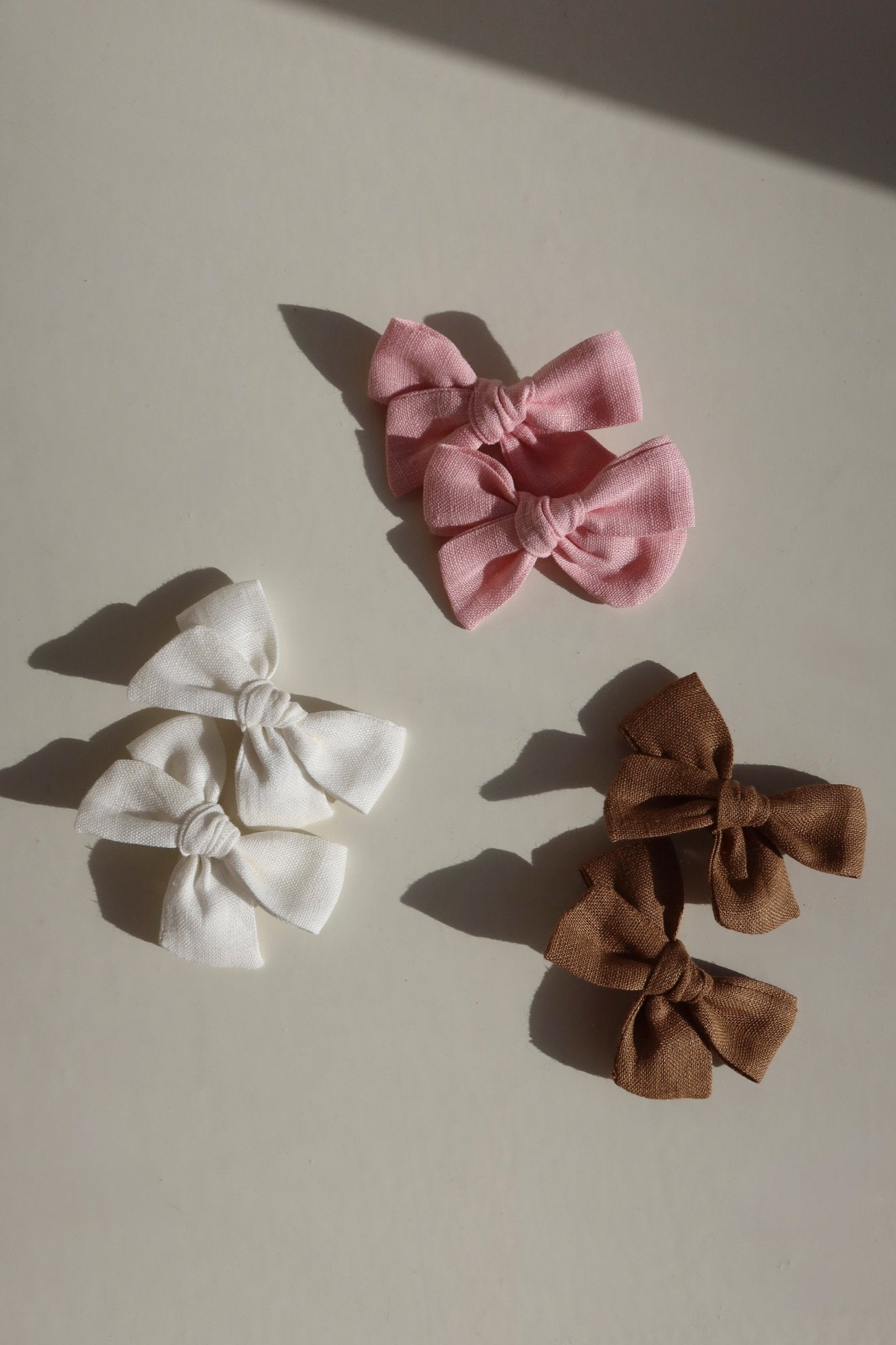 Trio Linen Piggy Clip Pack