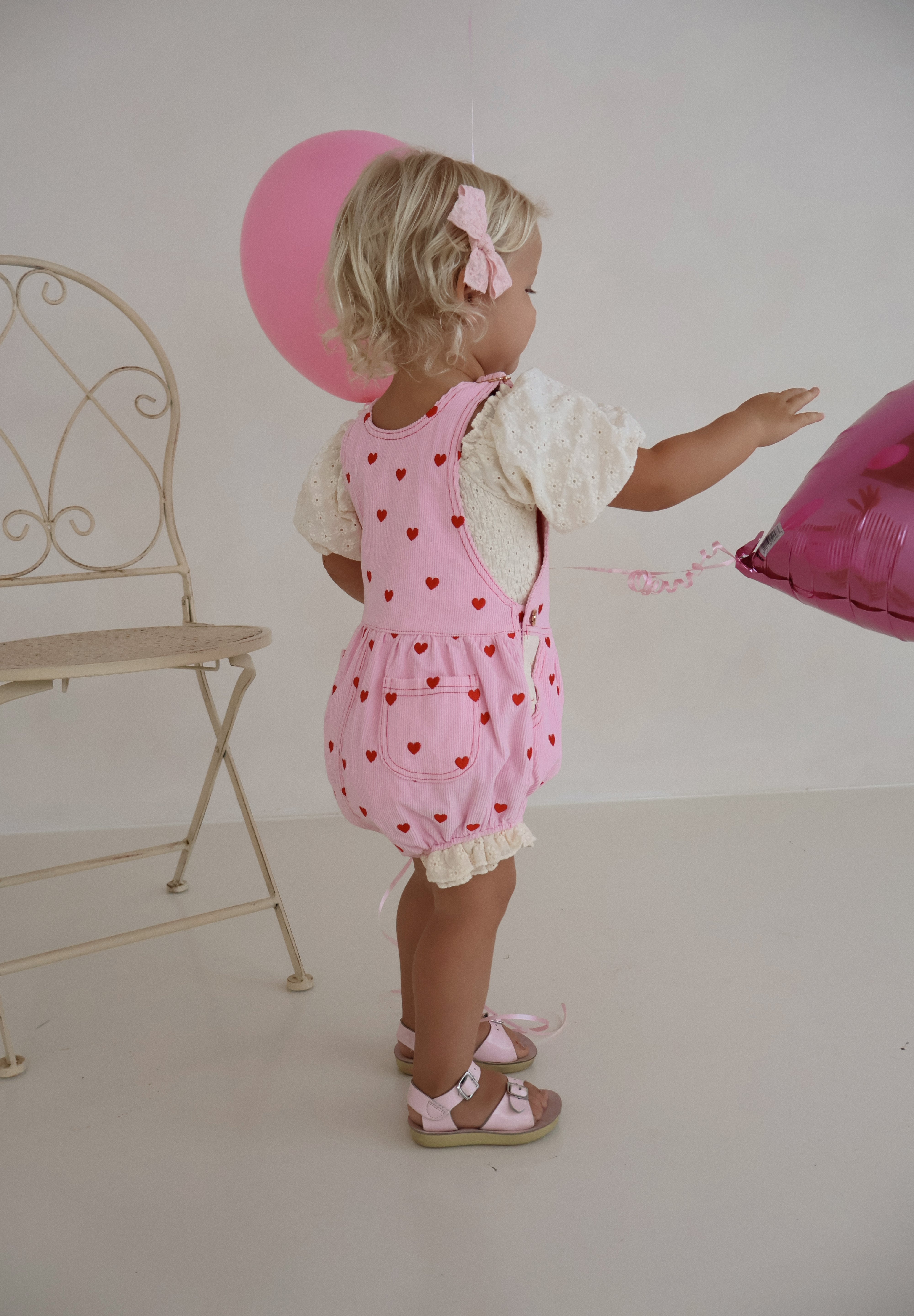 Sweetheart Bubble Overalls