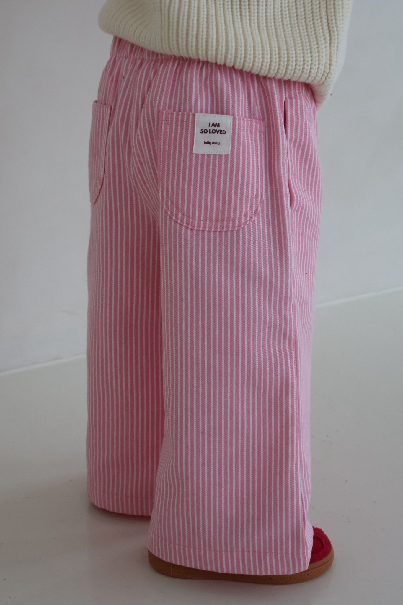 Pink Stripe Pants