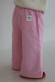 Pink Stripe Pants