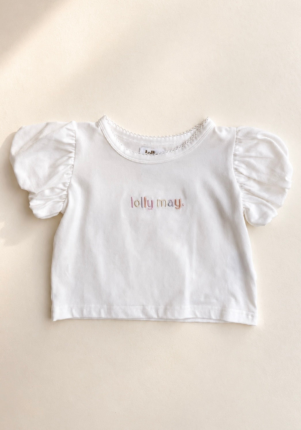 White Puff T-shirt