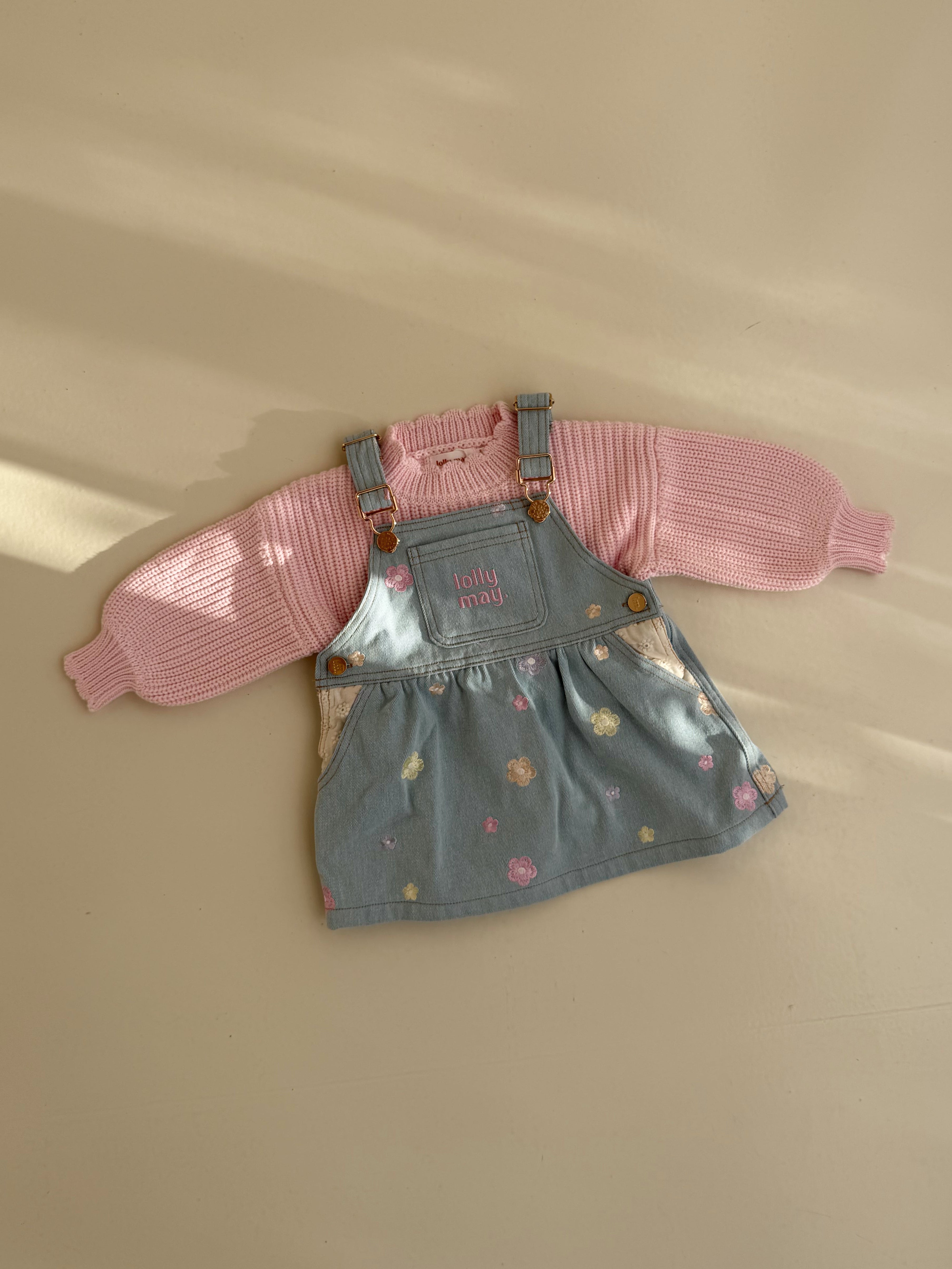 Fairy Bread Overall Dress