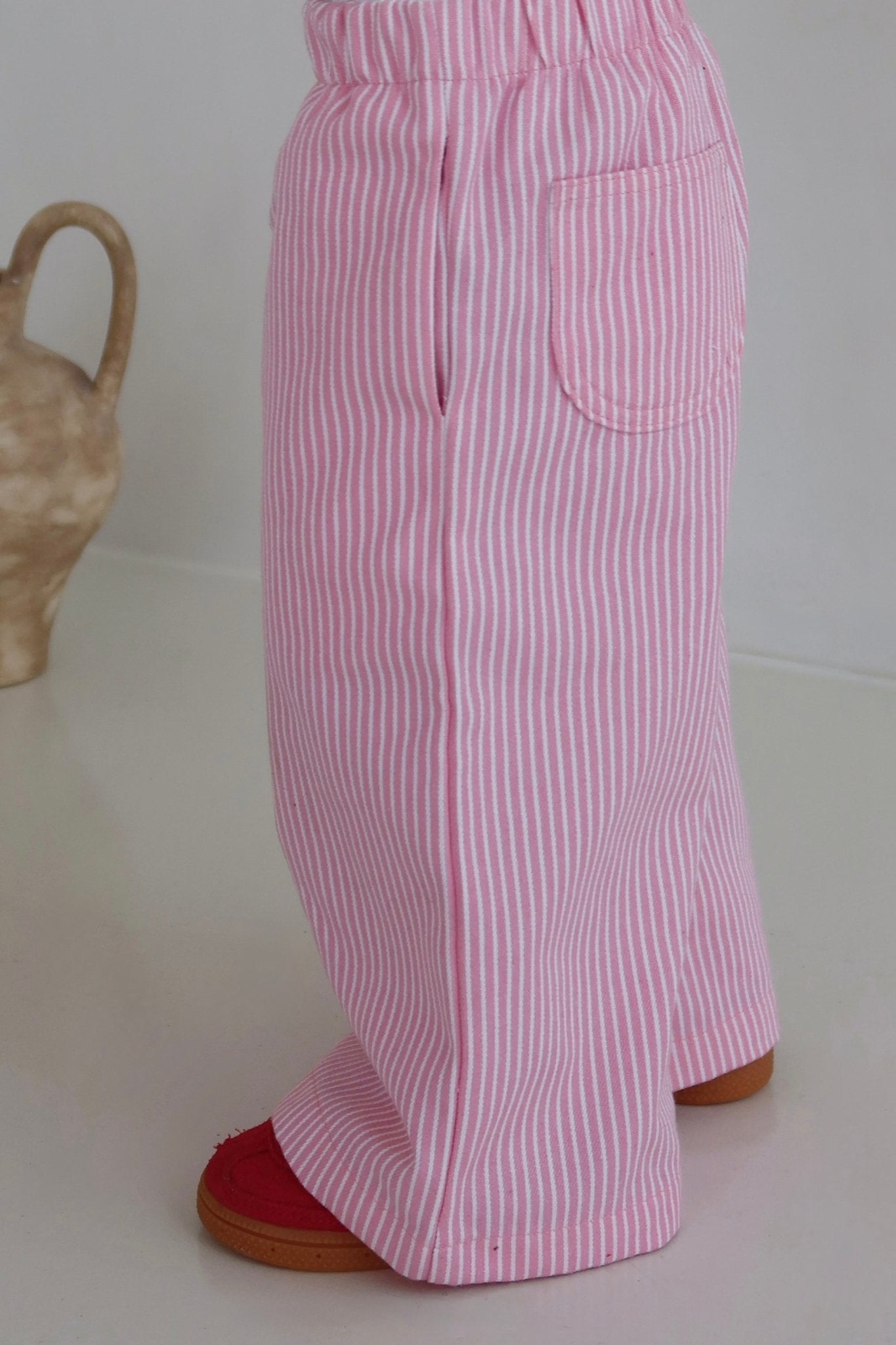 Pink Stripe Pants