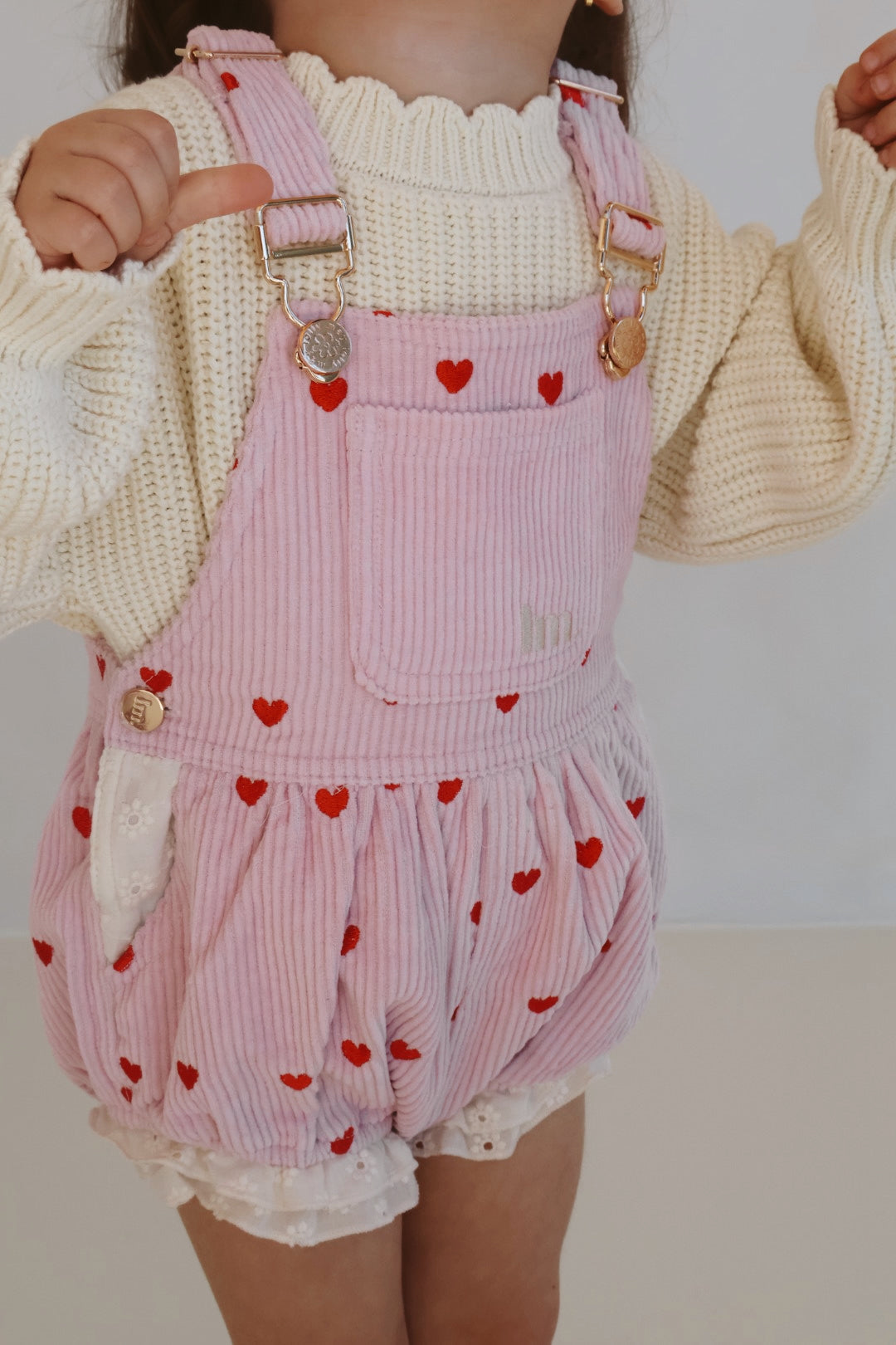 Love Letter Bubble Overalls