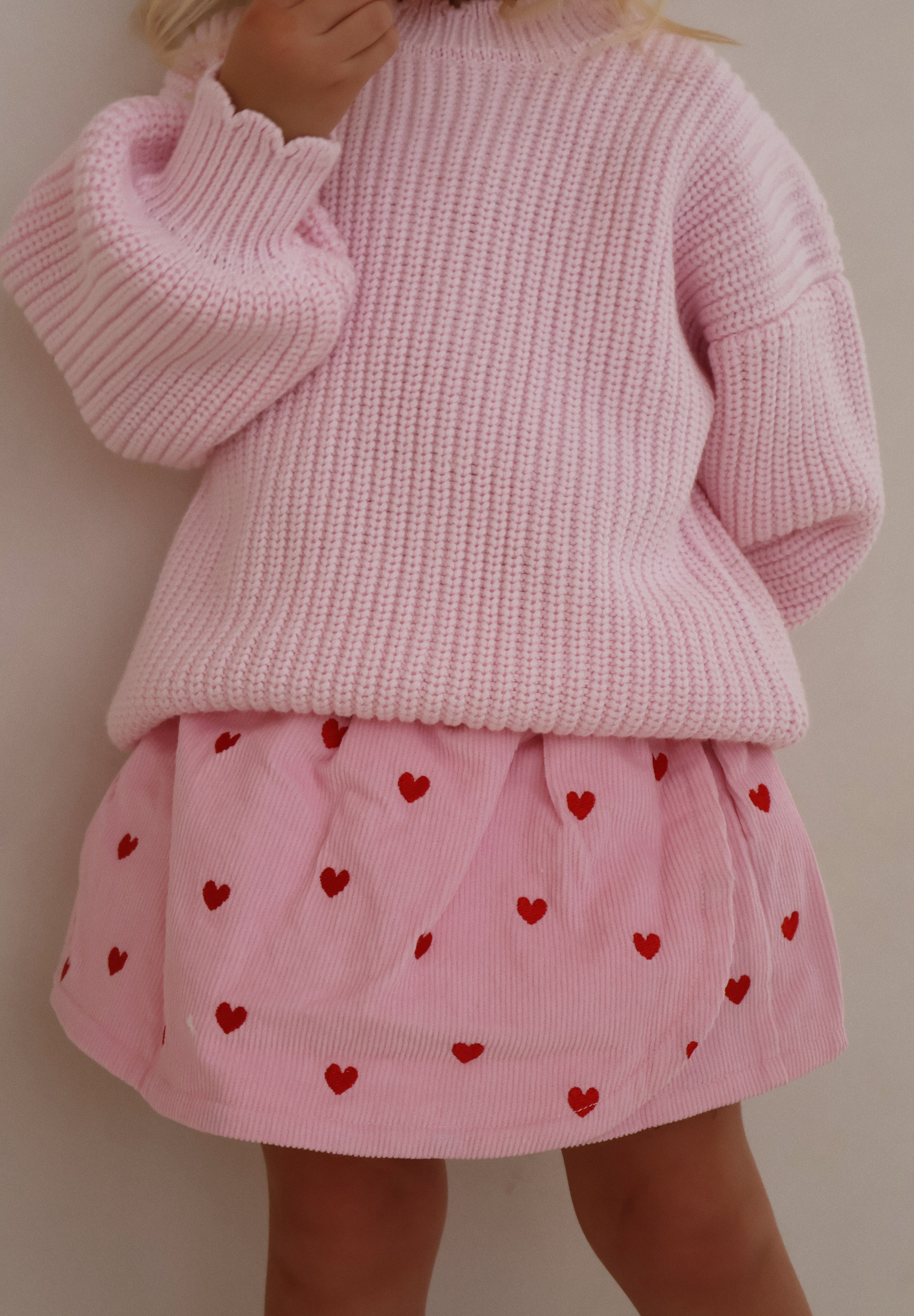 Baby Pink Cottage Knit