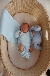 Baby Blue Newborn Romper