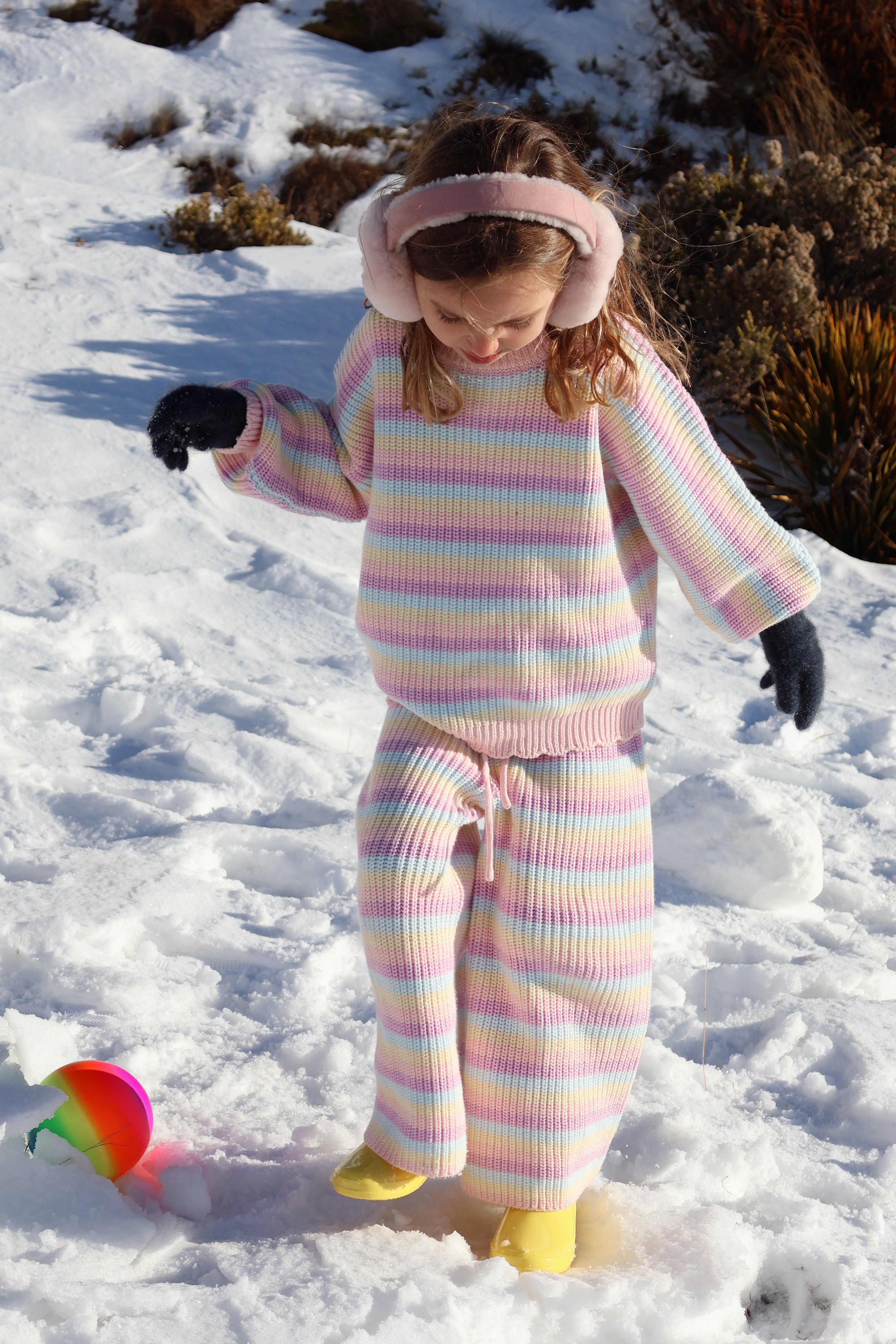 Rainbow Knit Set